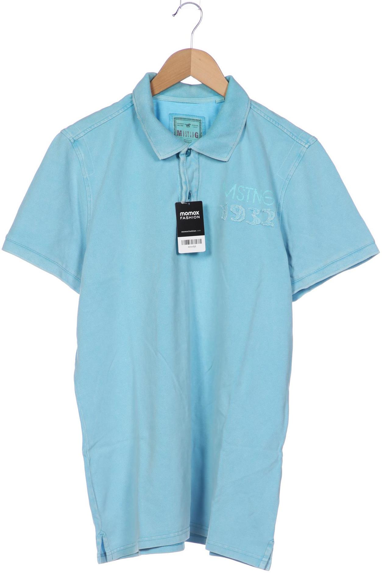 

Mustang Herren Poloshirt, hellblau, Gr. 54