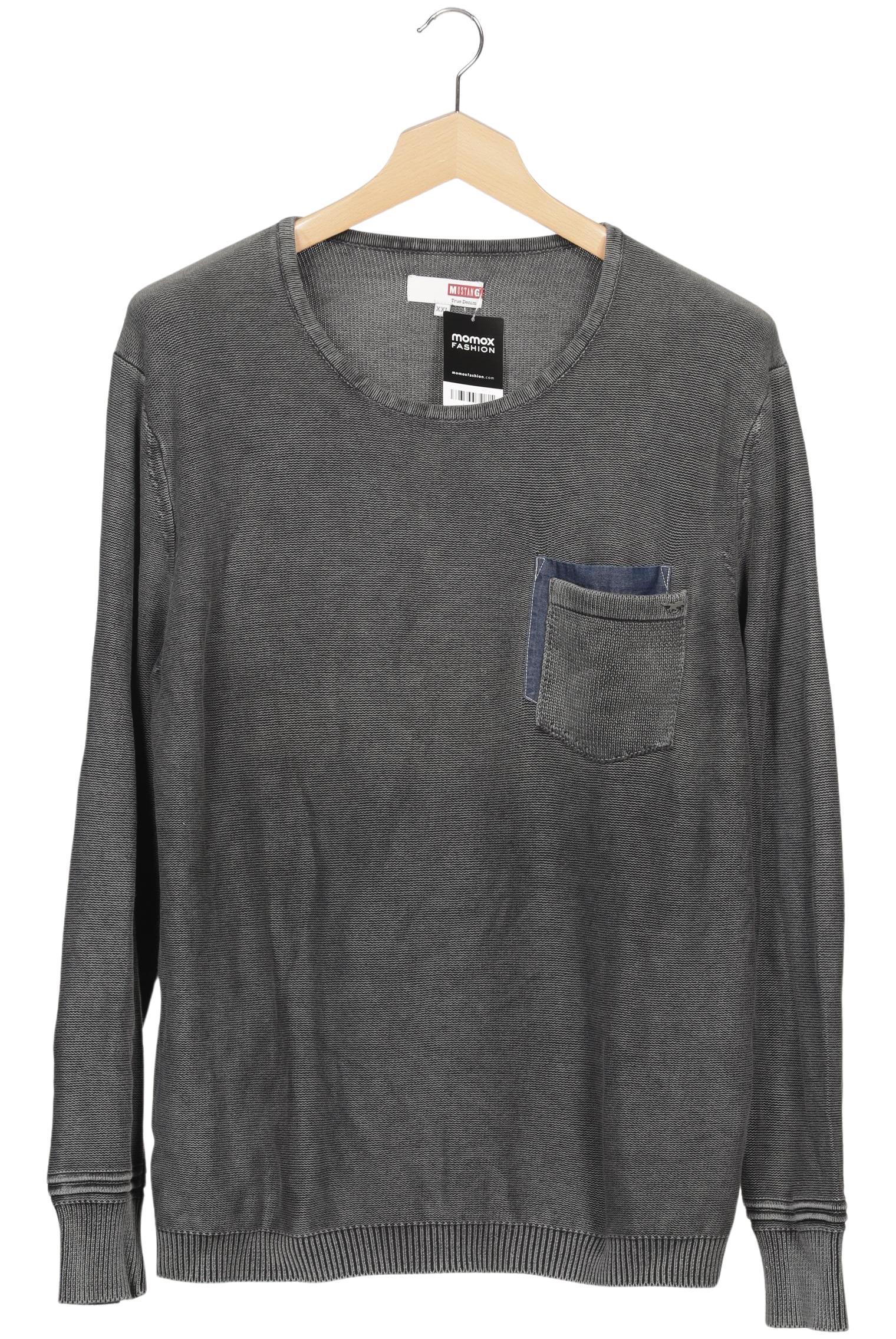 

Mustang Herren Pullover, grau, Gr. 56