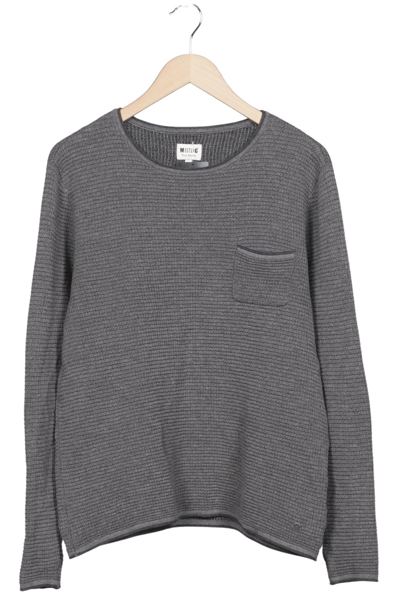 Thumbnail - Mustang Herren Pullover, grau, Gr. 52