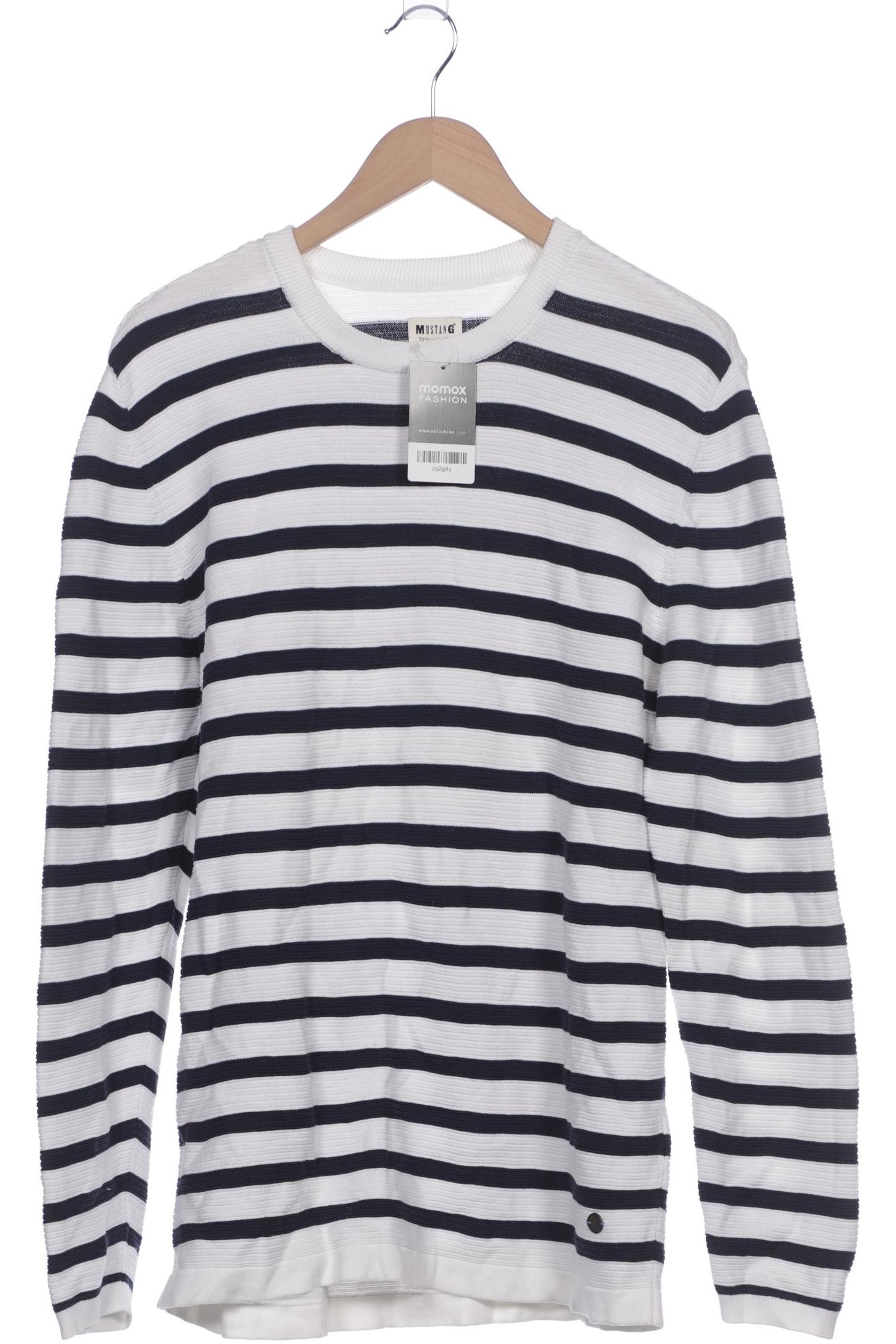 

Mustang Herren Pullover, weiß, Gr. 52