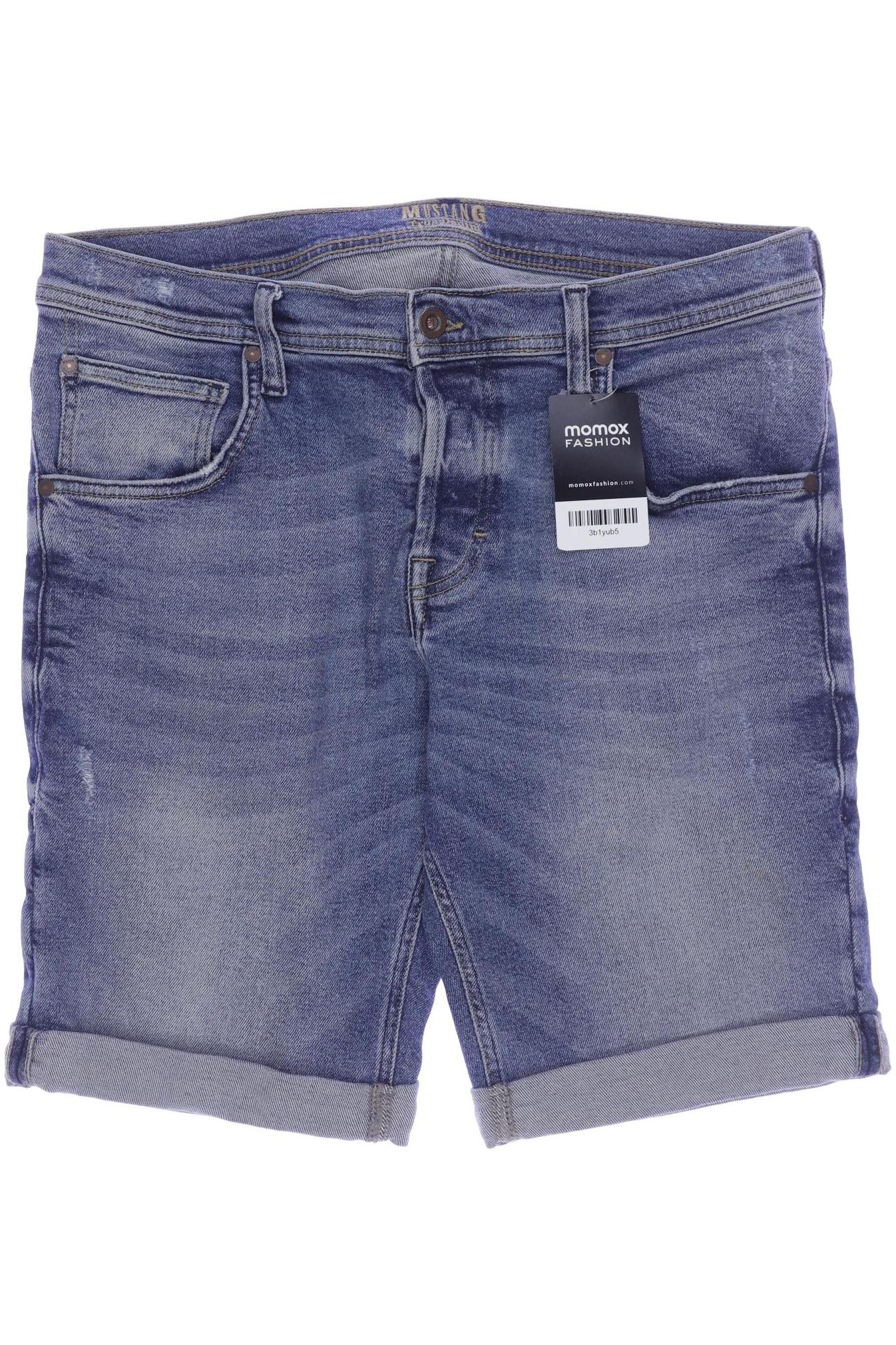 

Mustang Herren Shorts, blau, Gr. 33