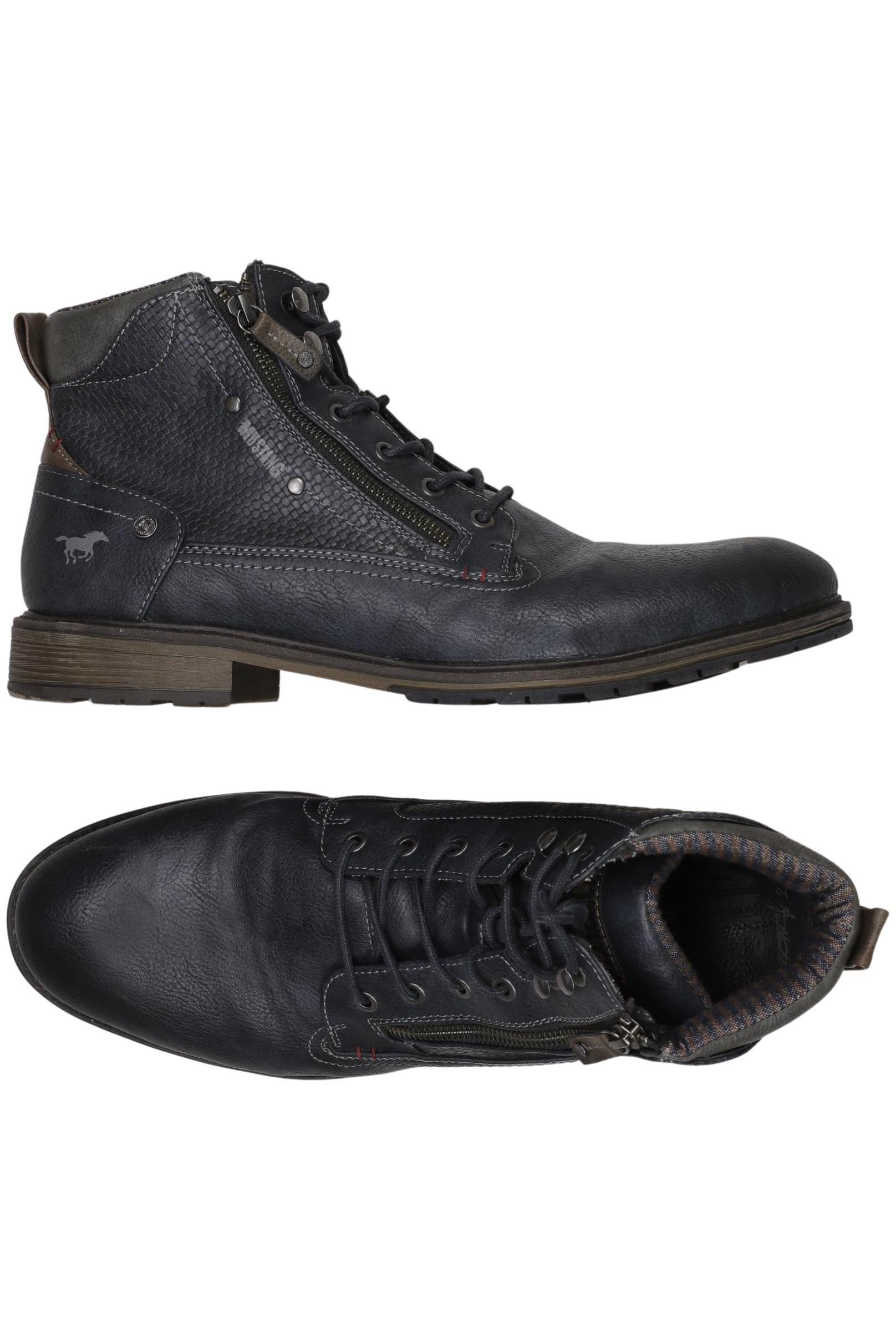 Thumbnail - Mustang Herren Stiefel, marineblau, Gr. 46