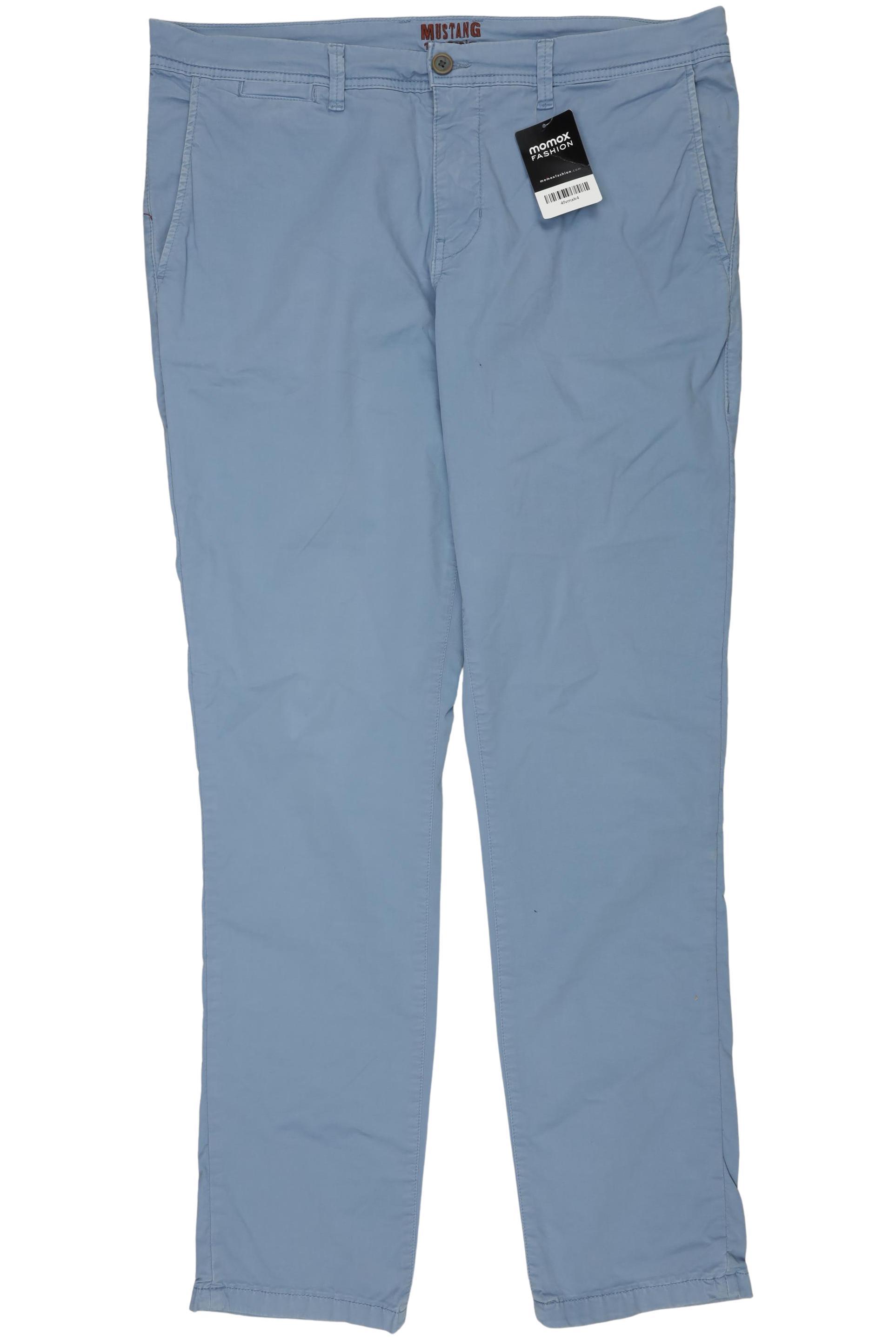 Thumbnail - Mustang Herren Stoffhose, hellblau, Gr. 36