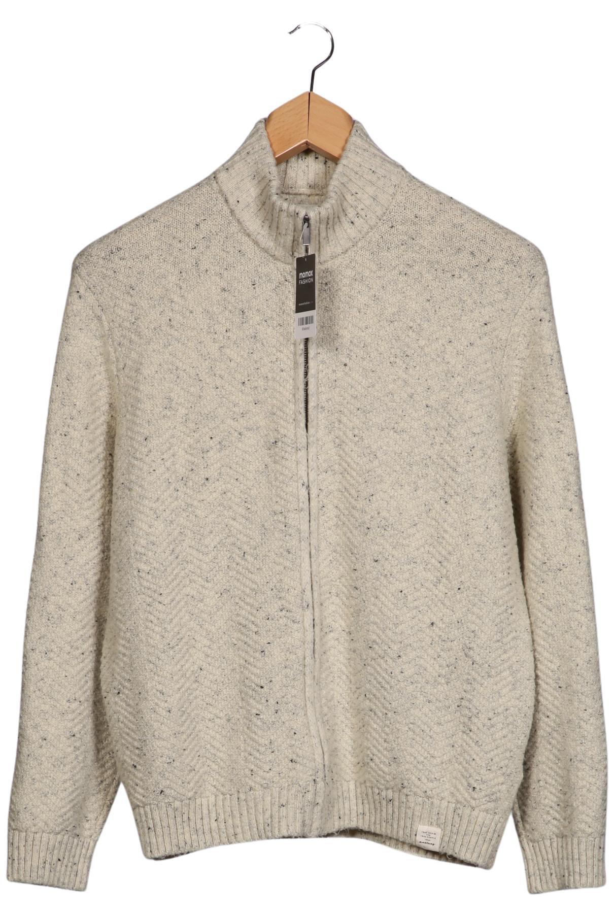 Thumbnail - Mustang Herren Strickjacke, beige, Gr. 52