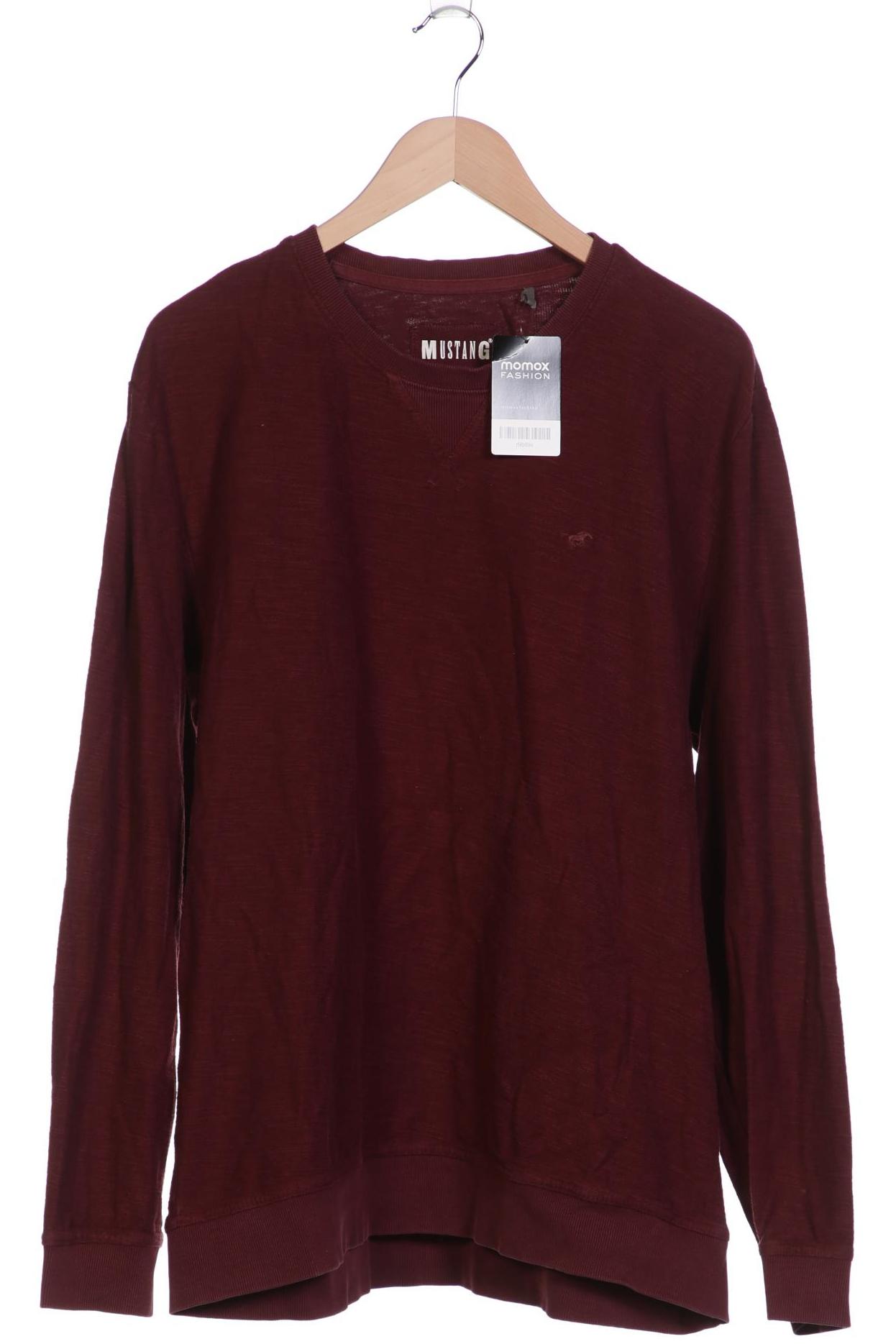 

Mustang Herren Sweatshirt, bordeaux, Gr. 54