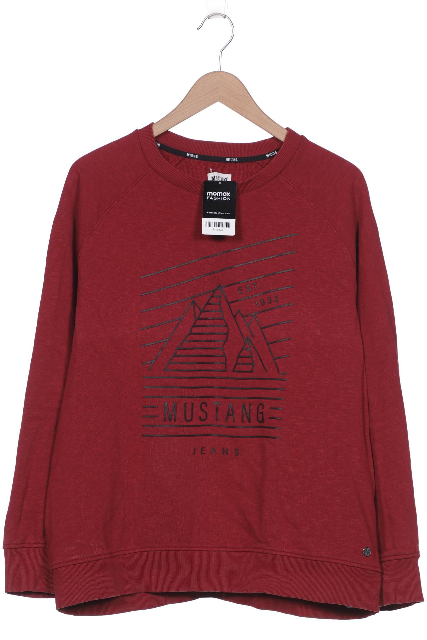 

MUSTANG Herren Sweatshirt, bordeaux