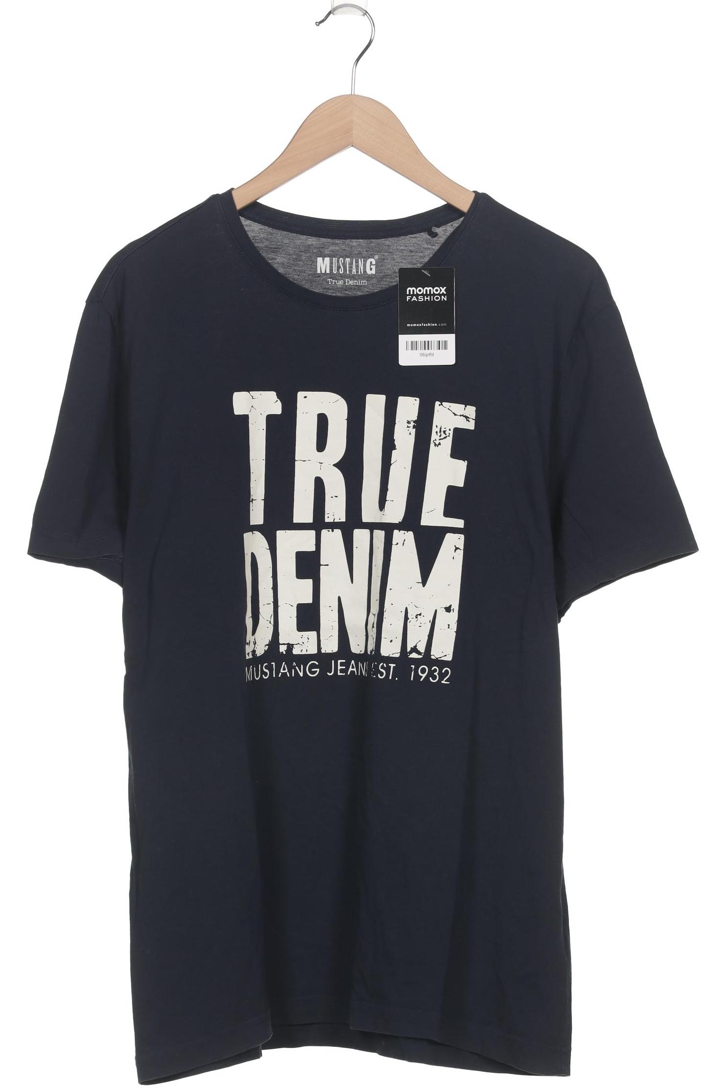 

Mustang Herren T-Shirt, marineblau, Gr. 54