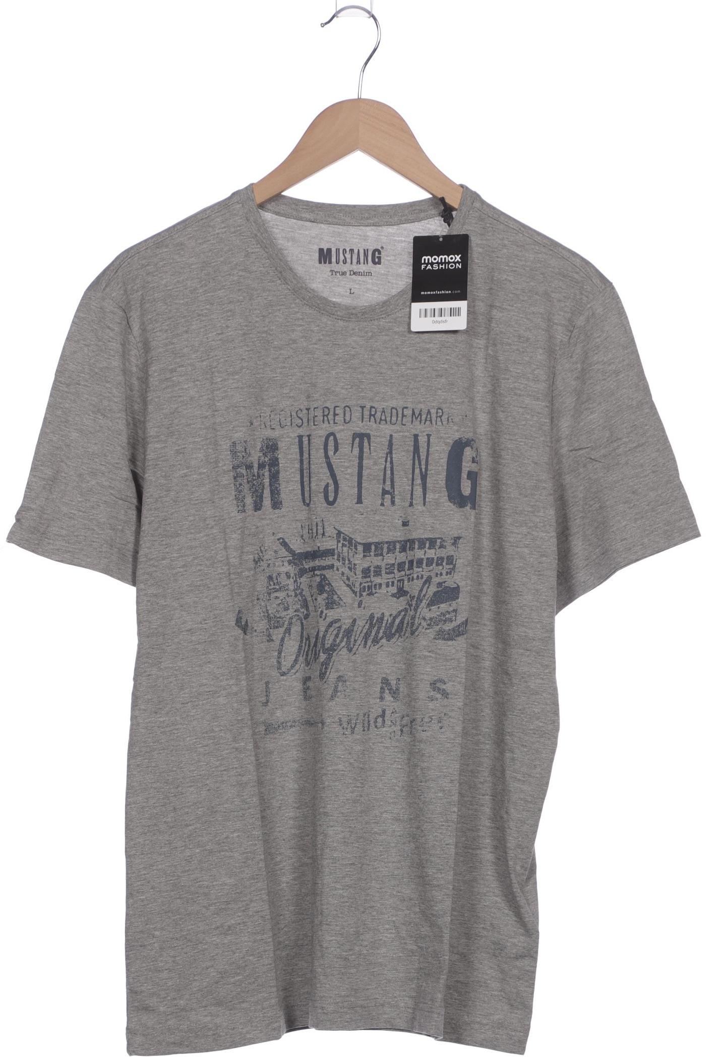

Mustang Herren T-Shirt, grau, Gr. 52