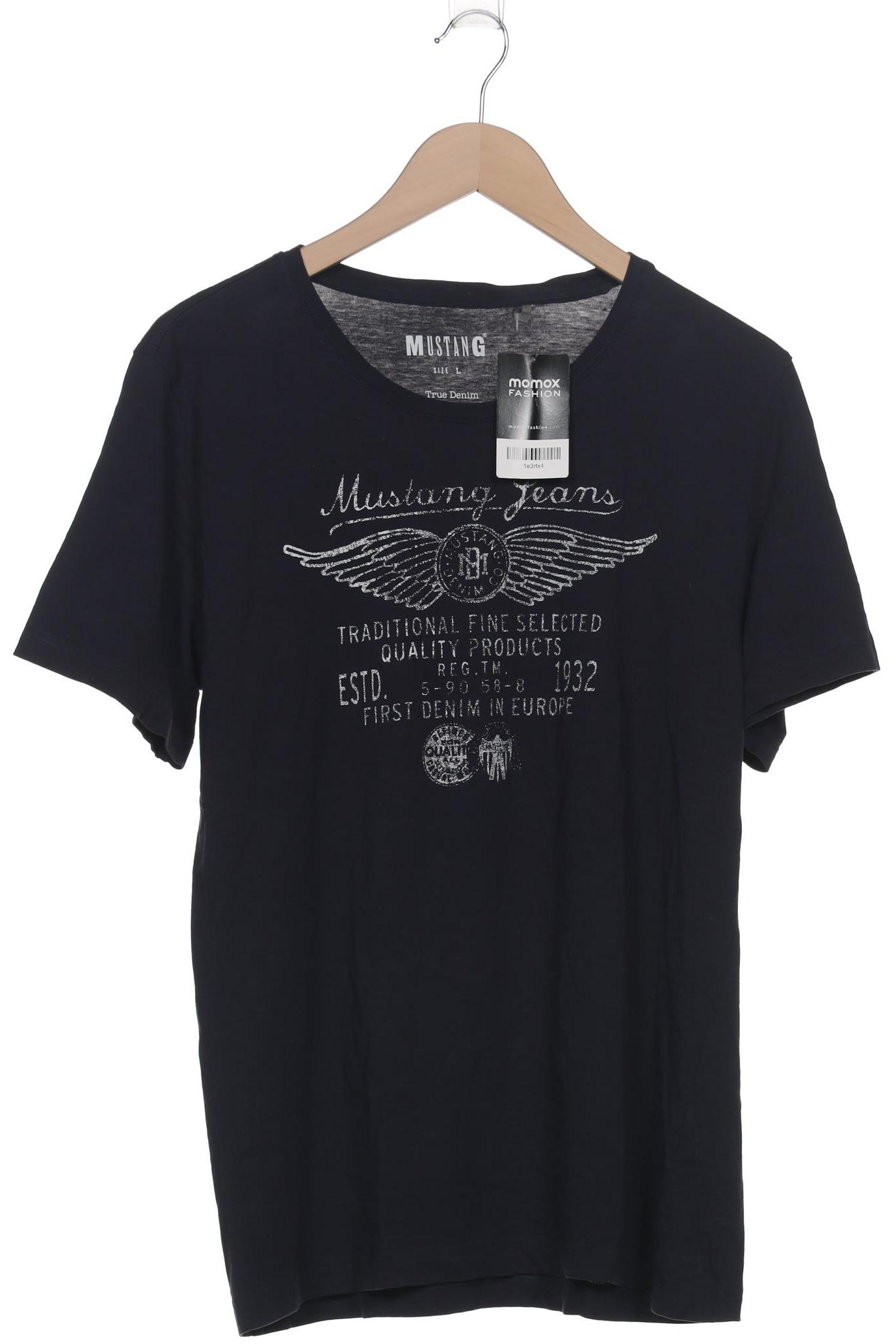 

Mustang Herren T-Shirt, marineblau, Gr. 52