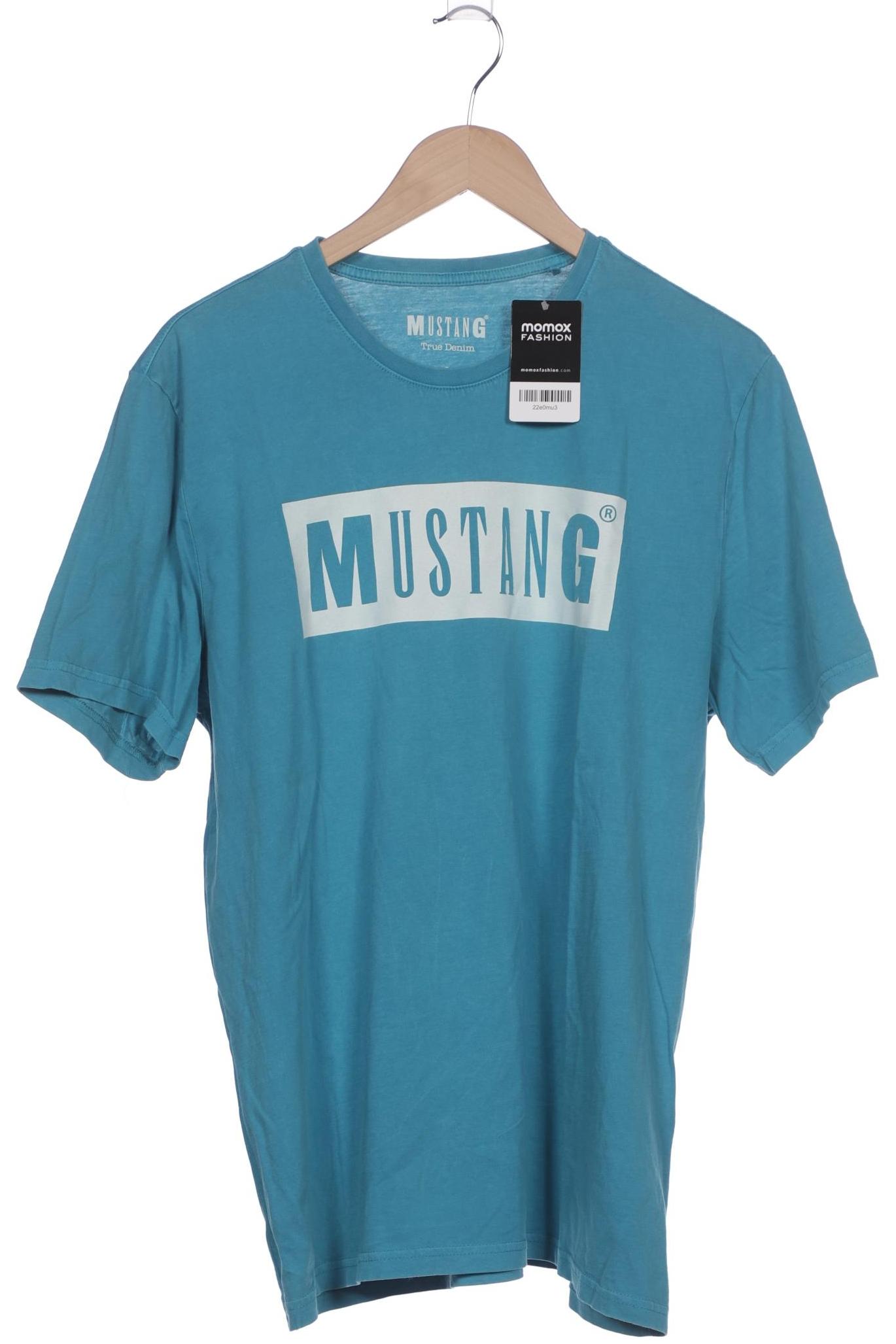 

Mustang Herren T-Shirt, blau, Gr. 52