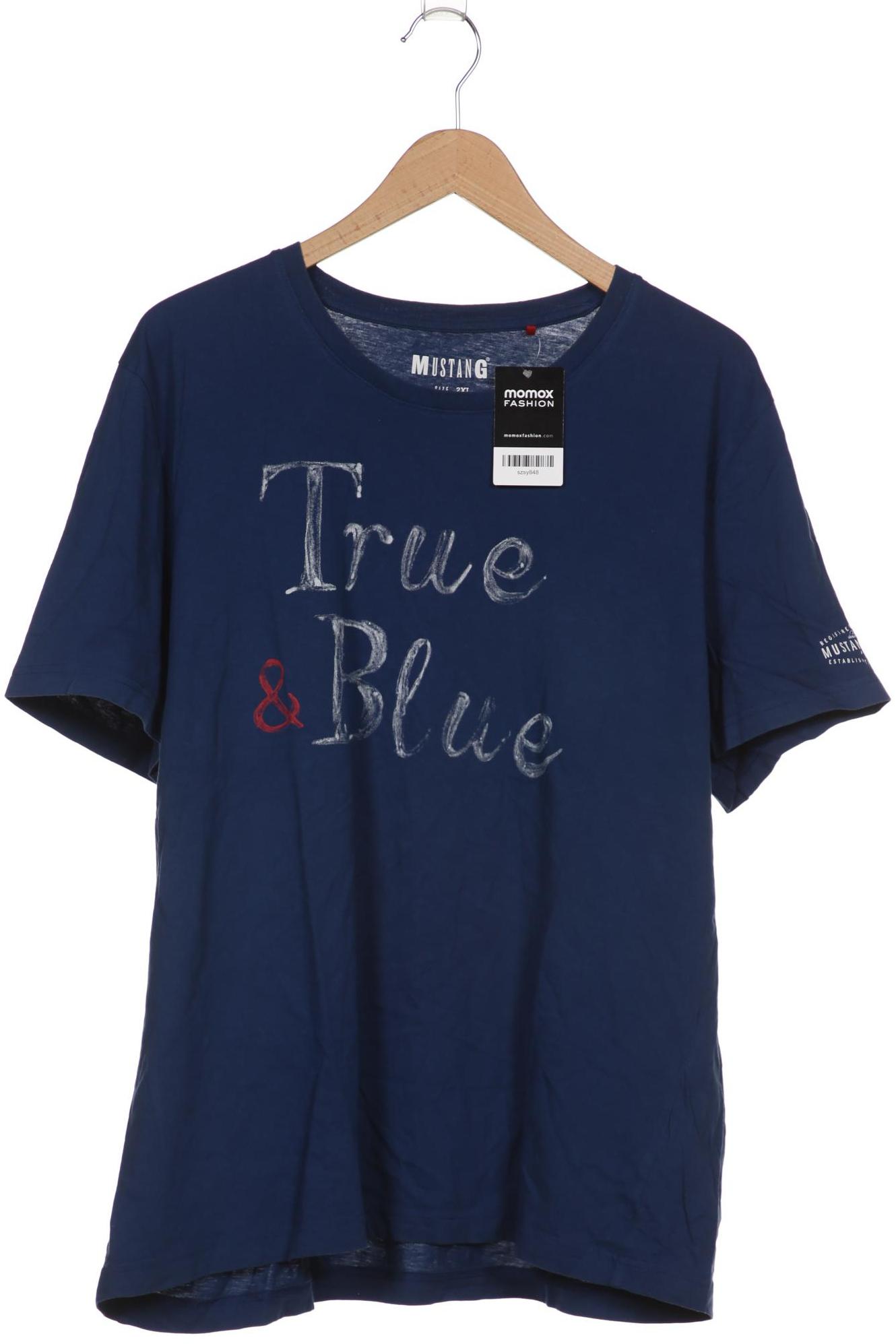 

Mustang Herren T-Shirt, blau, Gr. 56