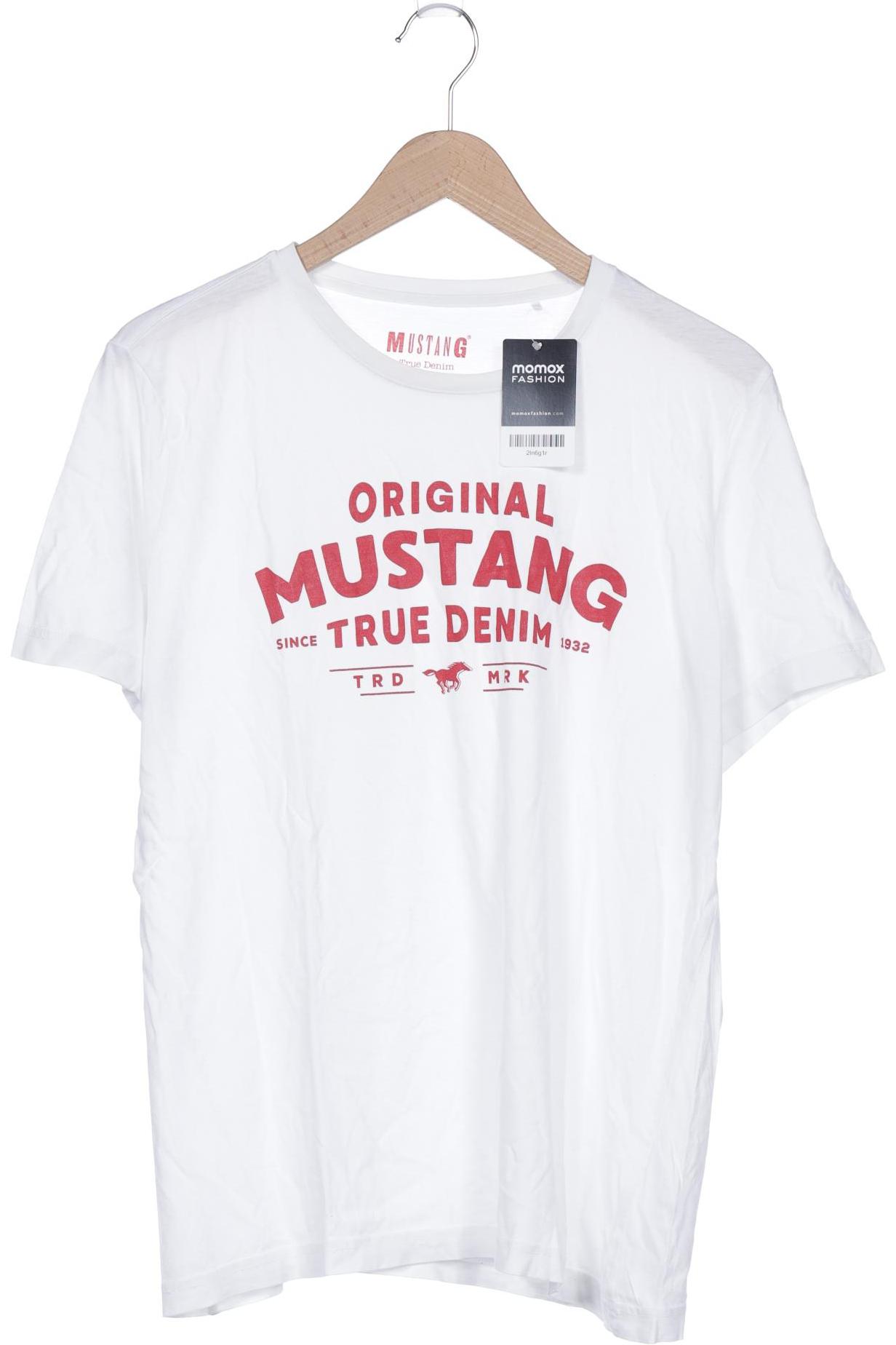 

Mustang Herren T-Shirt, weiß, Gr. 52
