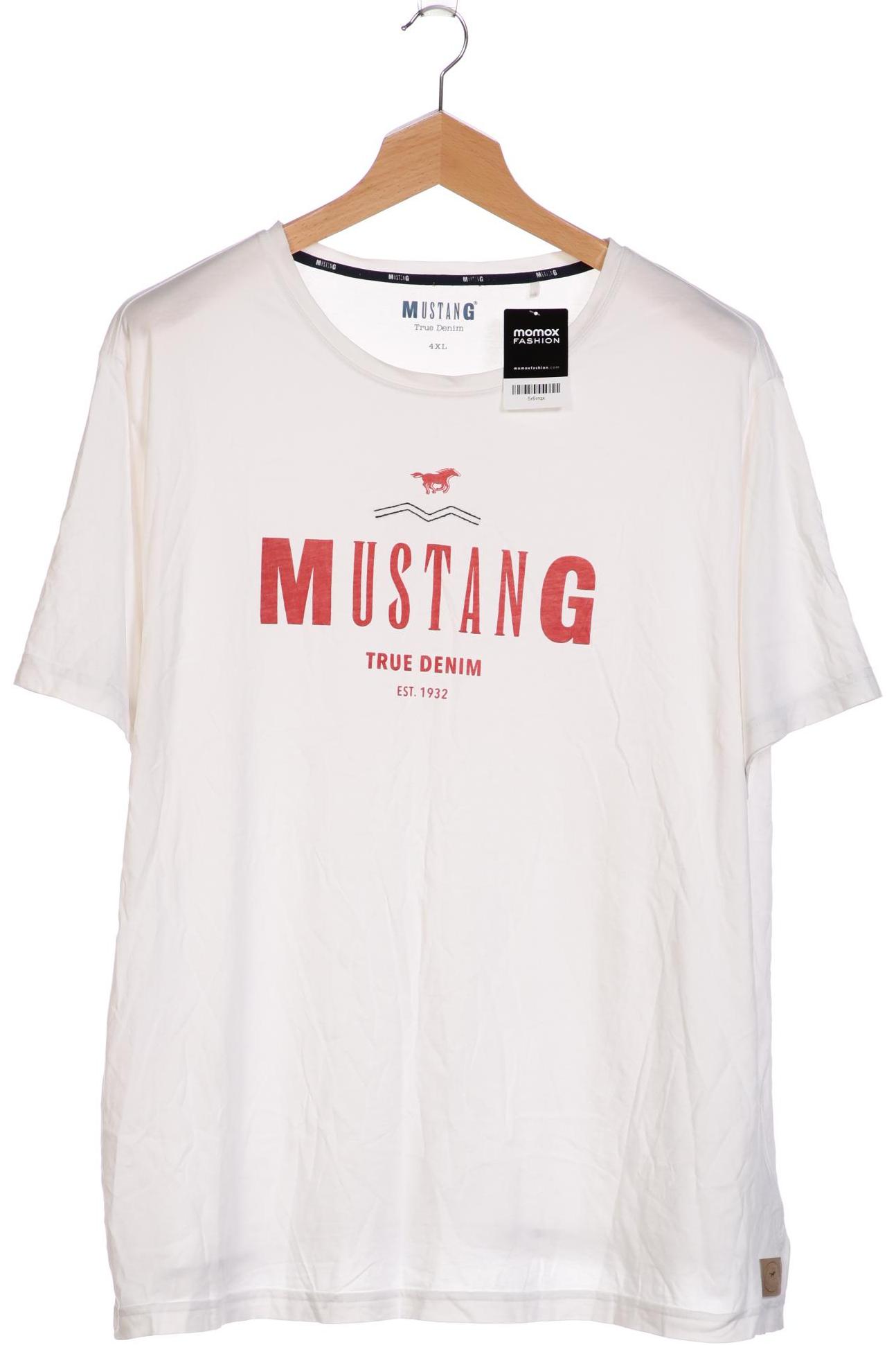 

Mustang Herren T-Shirt, weiß, Gr. 60