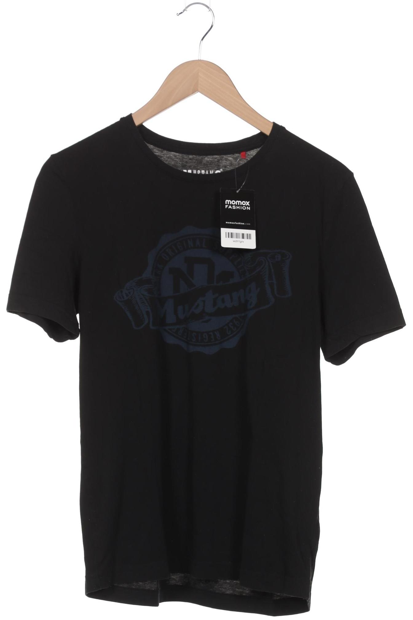 

Mustang Herren T-Shirt, schwarz, Gr. 48
