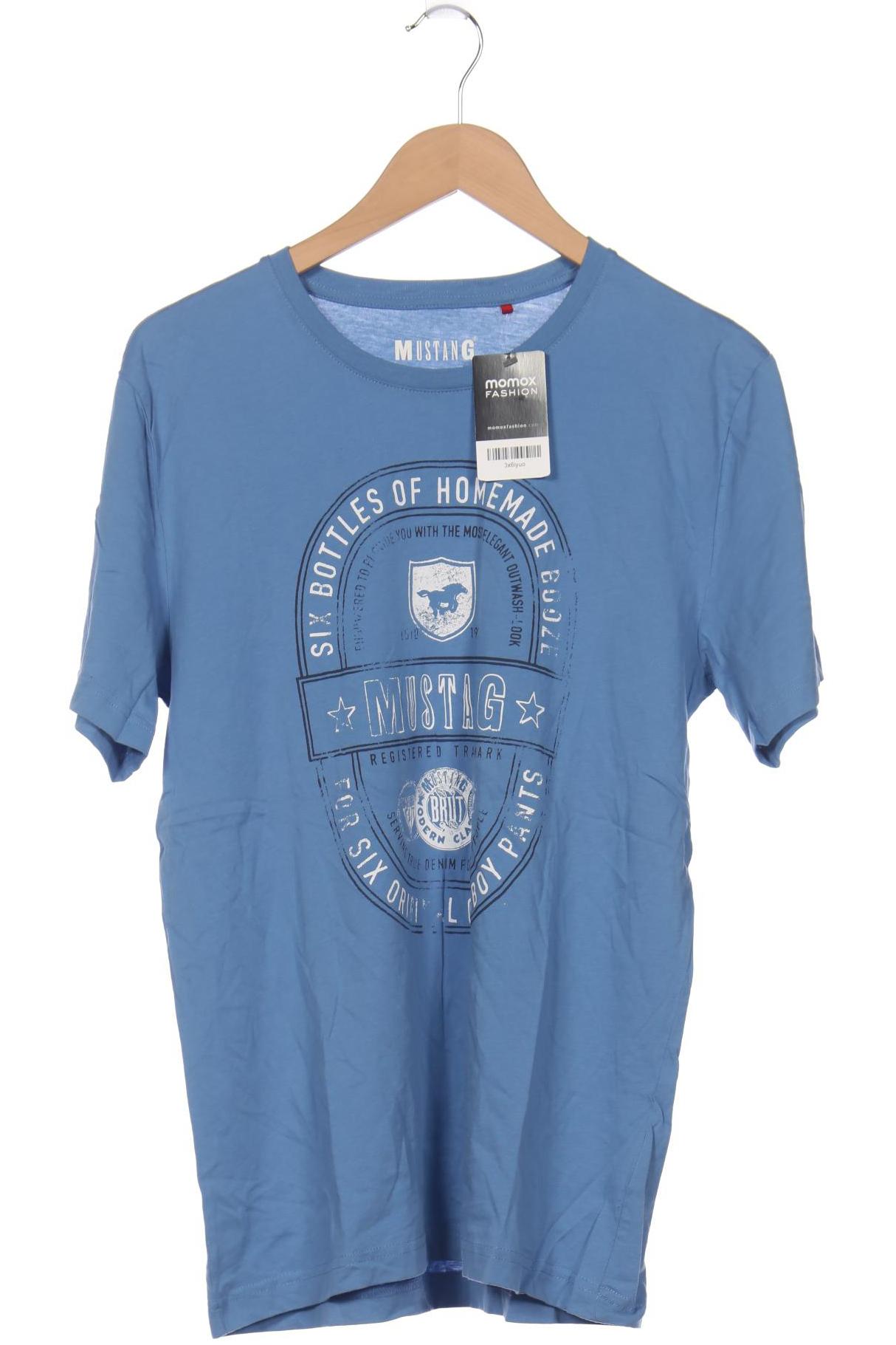 

MUSTANG Herren T-Shirt, hellblau