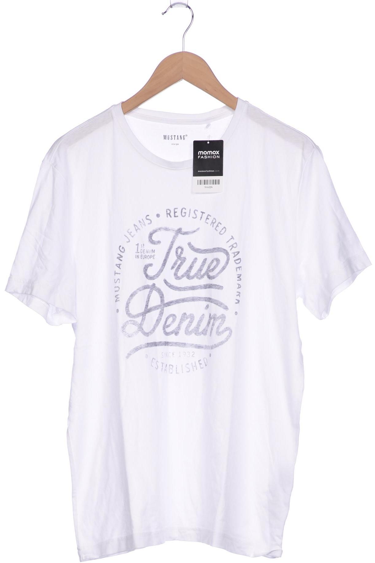 

Mustang Herren T-Shirt, weiß, Gr. 54