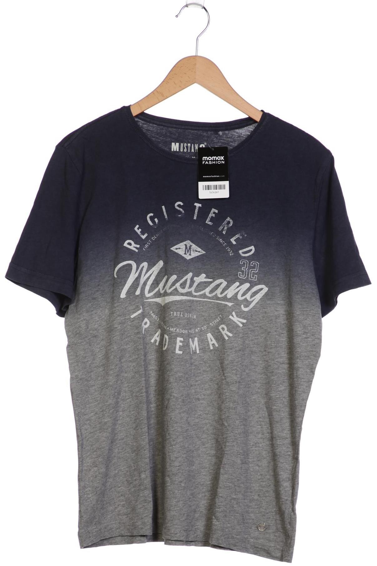 

Mustang Herren T-Shirt, blau, Gr. 48