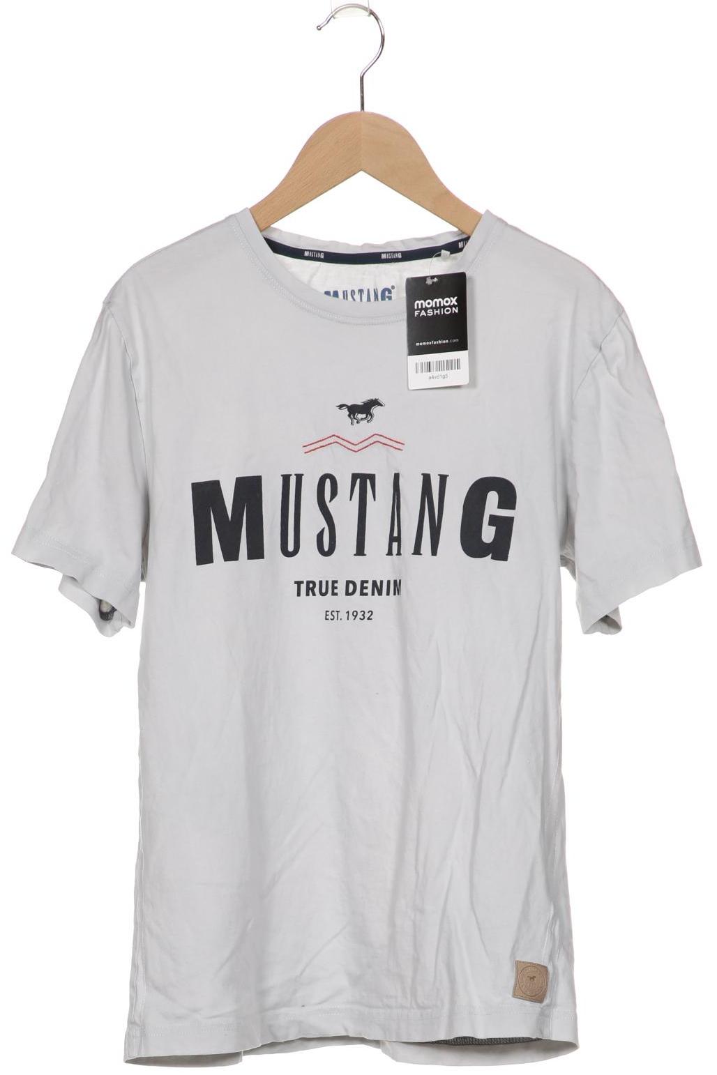 

Mustang Herren T-Shirt, hellblau, Gr. 46