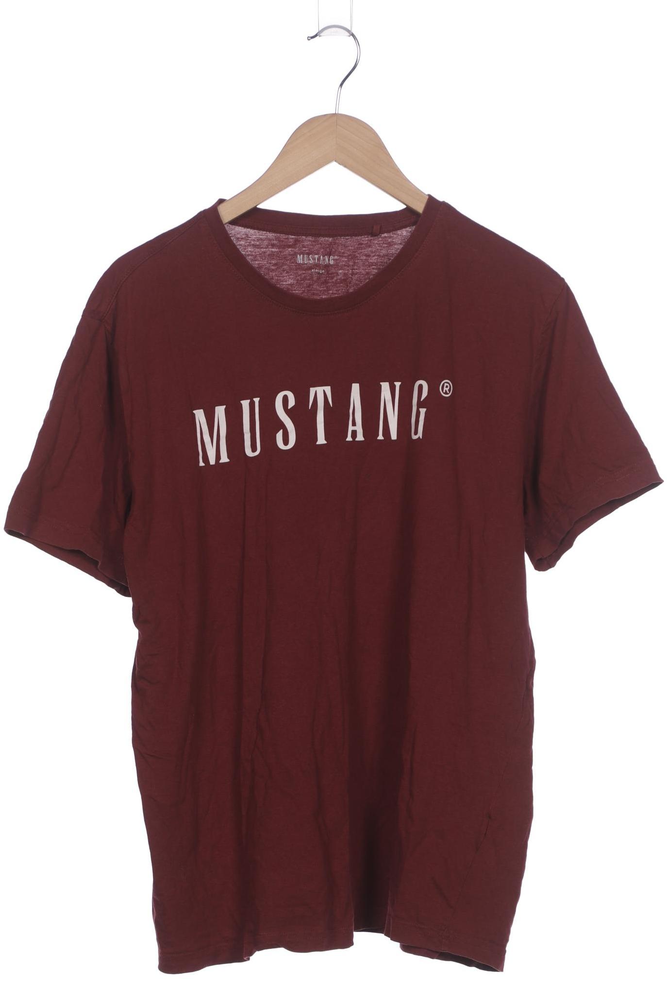

Mustang Herren T-Shirt, bordeaux, Gr. 54