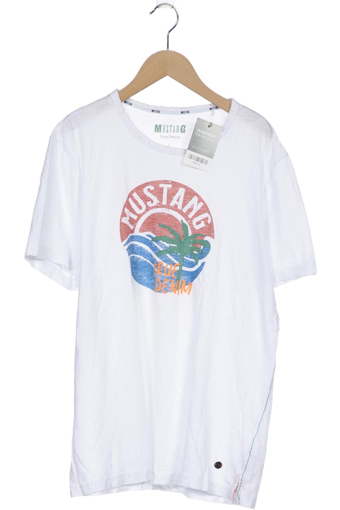 

MUSTANG Herren T-Shirt, weiß