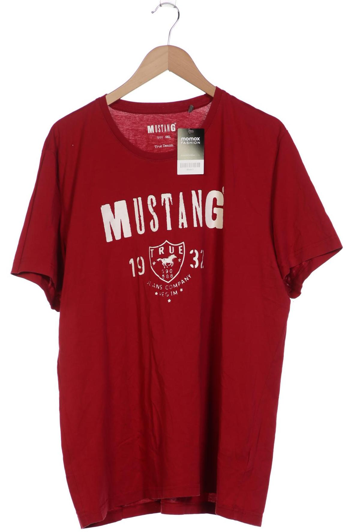 

Mustang Herren T-Shirt, bordeaux, Gr. 58