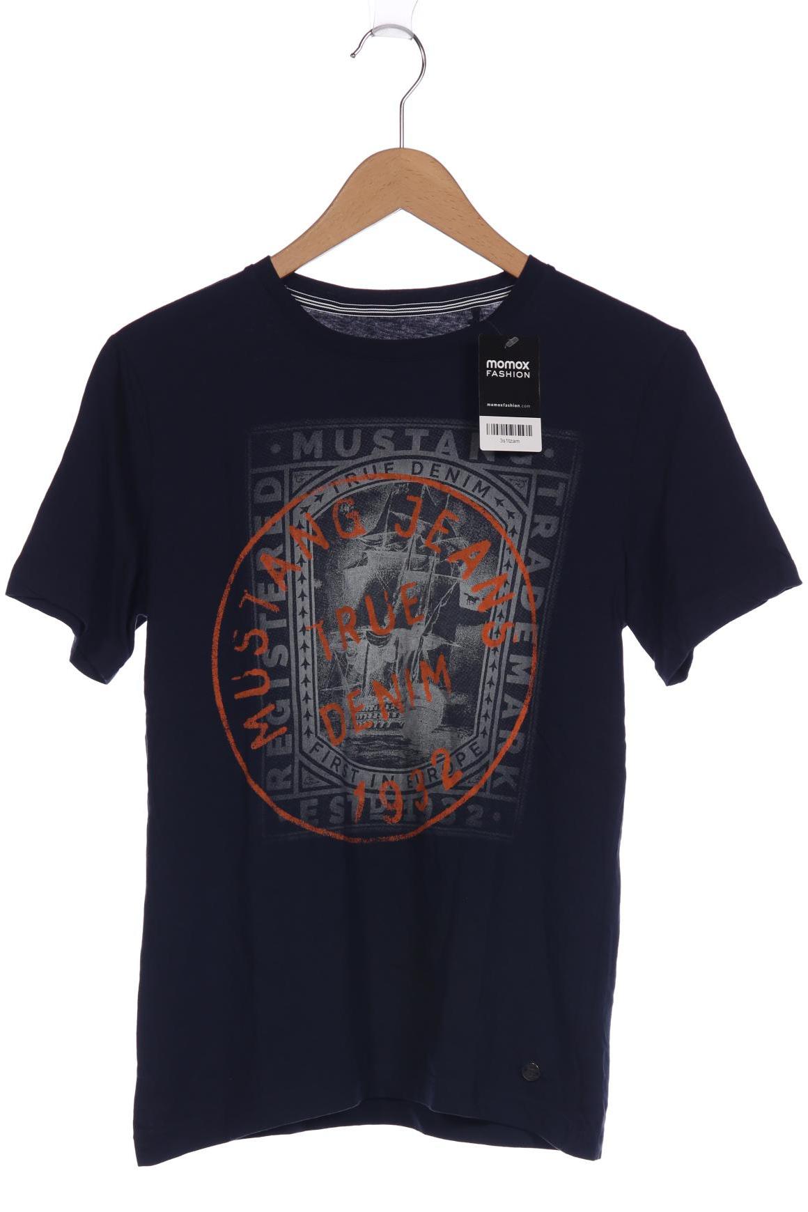 

Mustang Herren T-Shirt, marineblau, Gr. 46