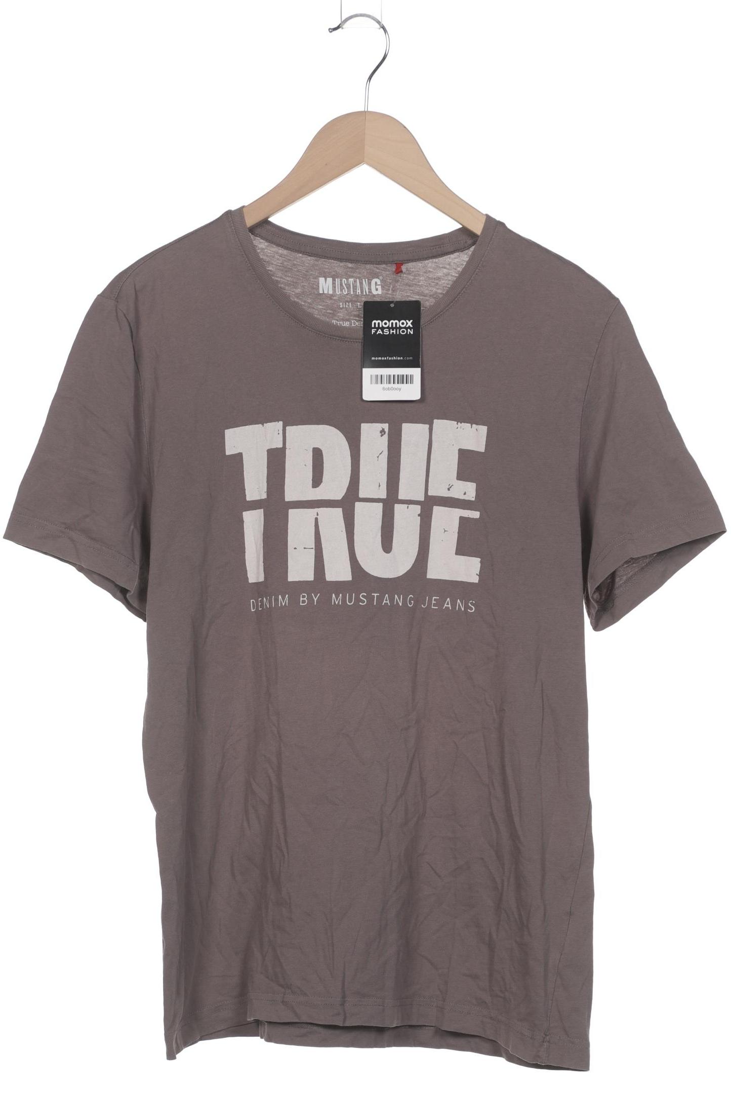 

Mustang Herren T-Shirt, grau, Gr. 52