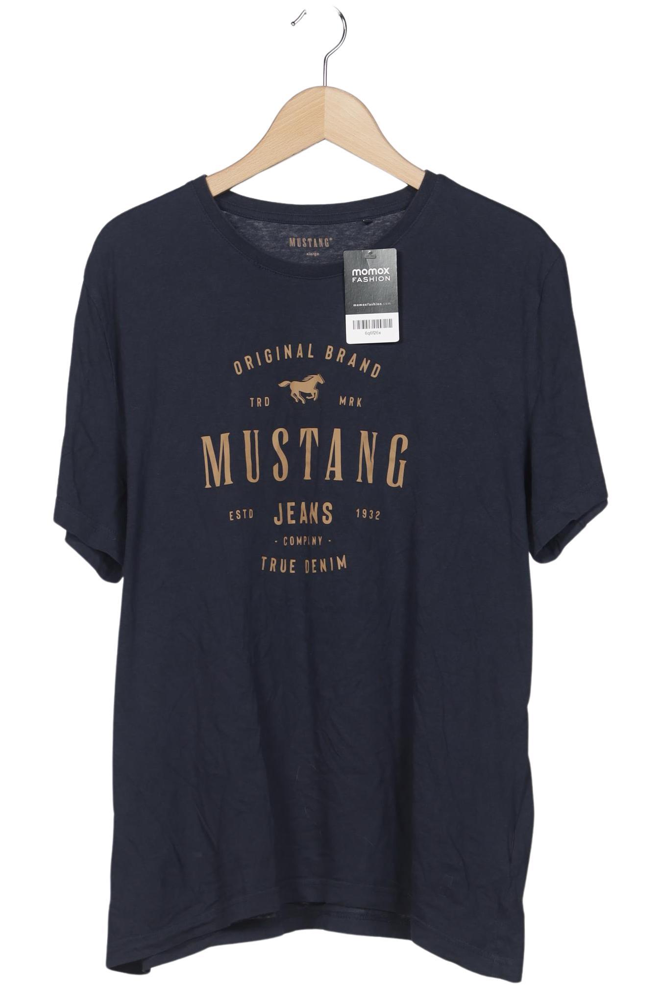 

Mustang Herren T-Shirt, marineblau, Gr. 54
