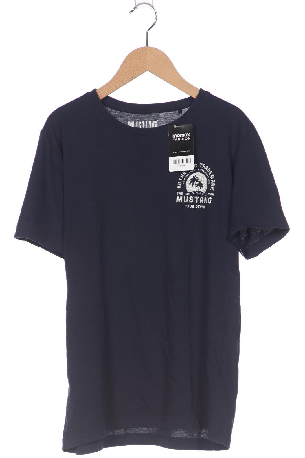 

Mustang Herren T-Shirt, marineblau, Gr. 46