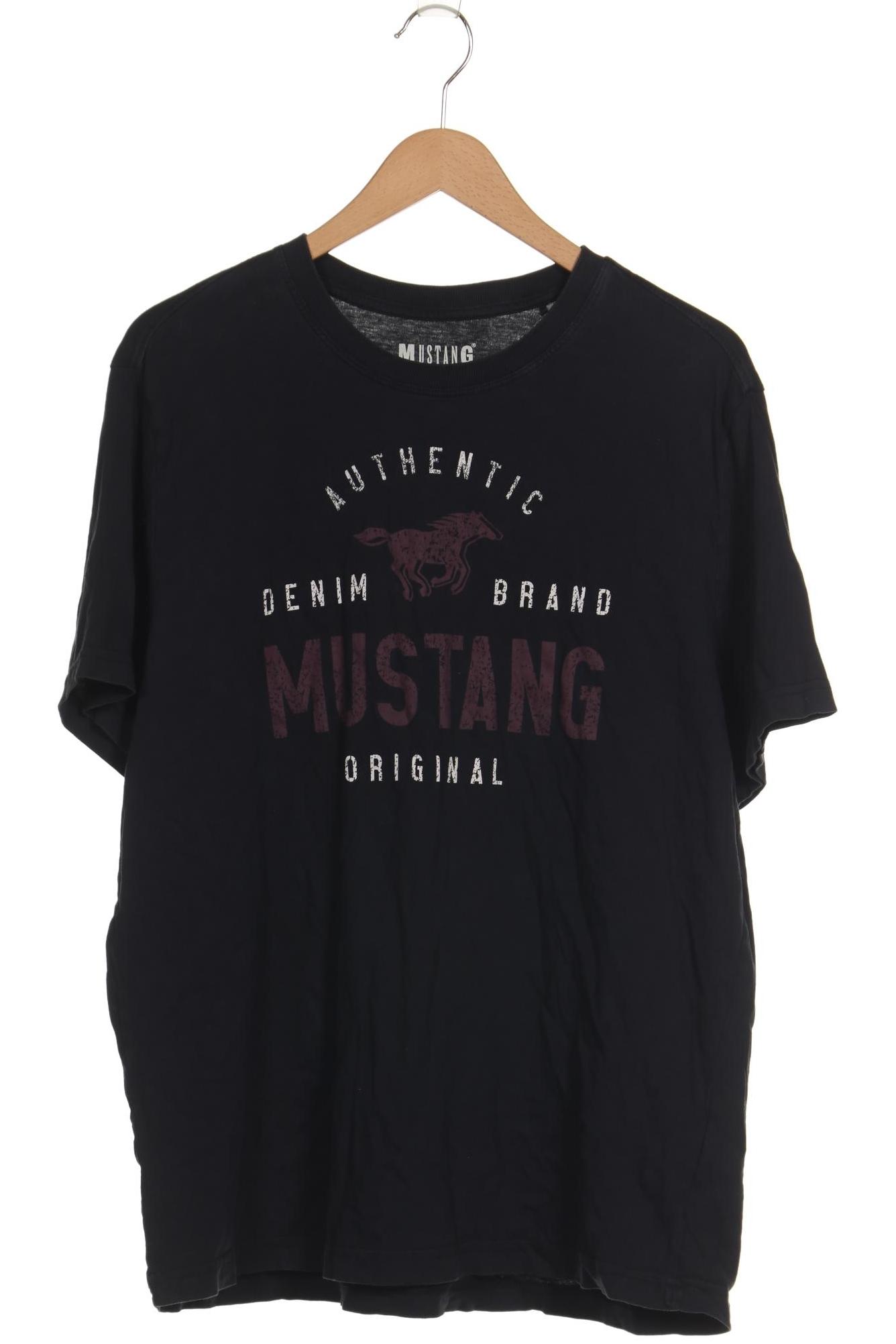 

Mustang Herren T-Shirt, schwarz, Gr. 56