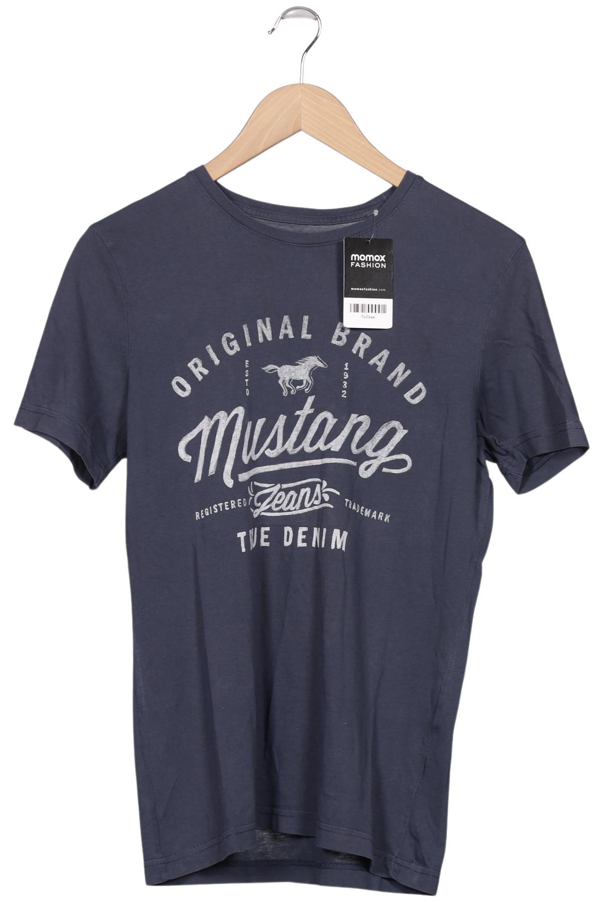 

Mustang Herren T-Shirt, marineblau, Gr. 46