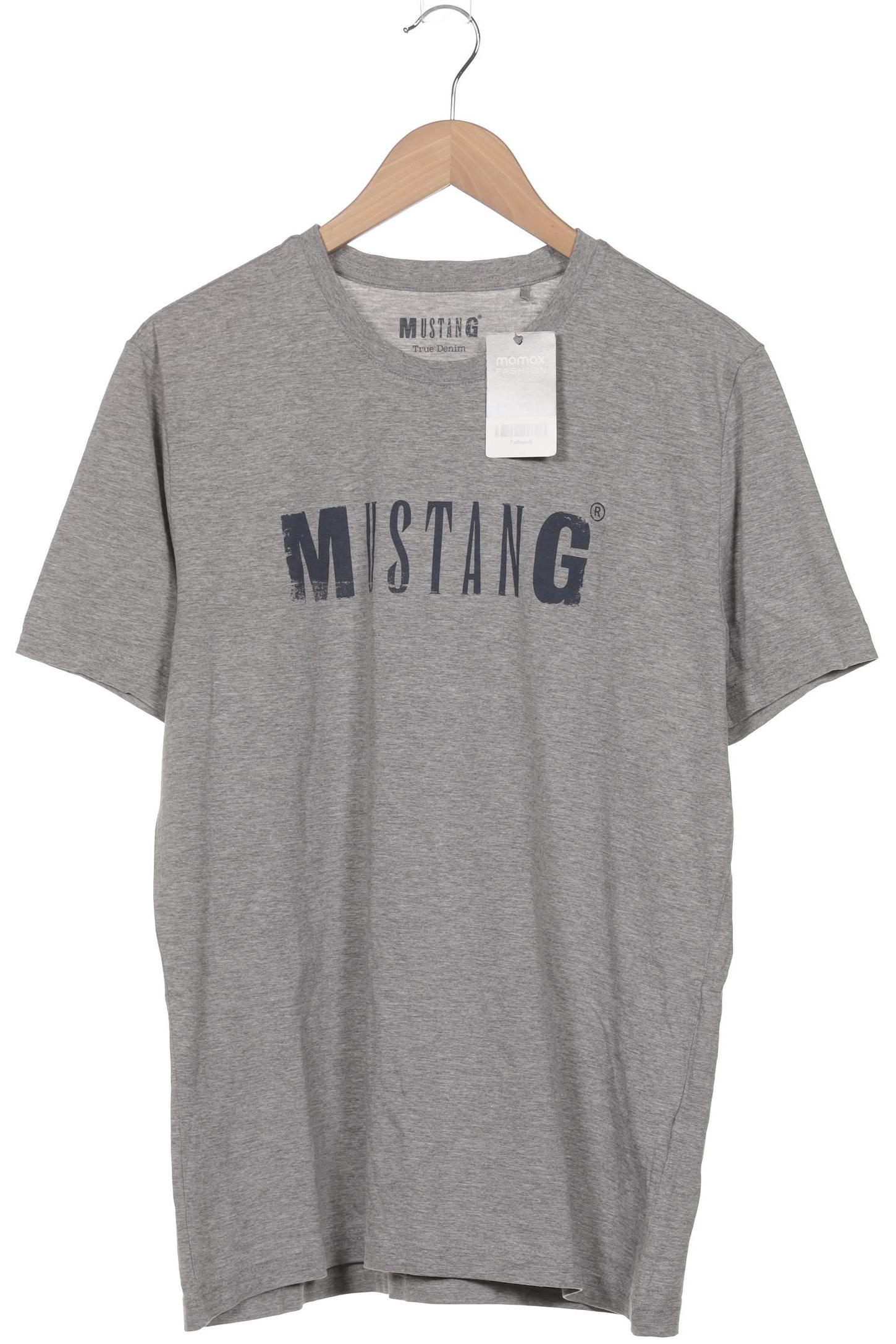 

Mustang Herren T-Shirt, grau, Gr. 52