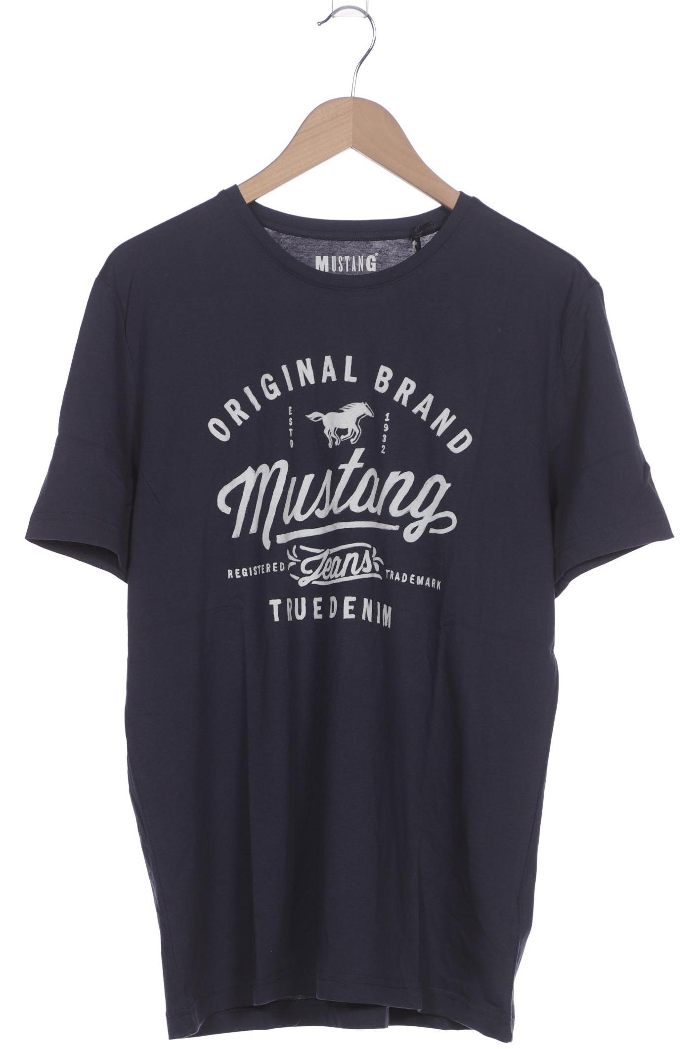 

Mustang Herren T-Shirt, marineblau, Gr. 52