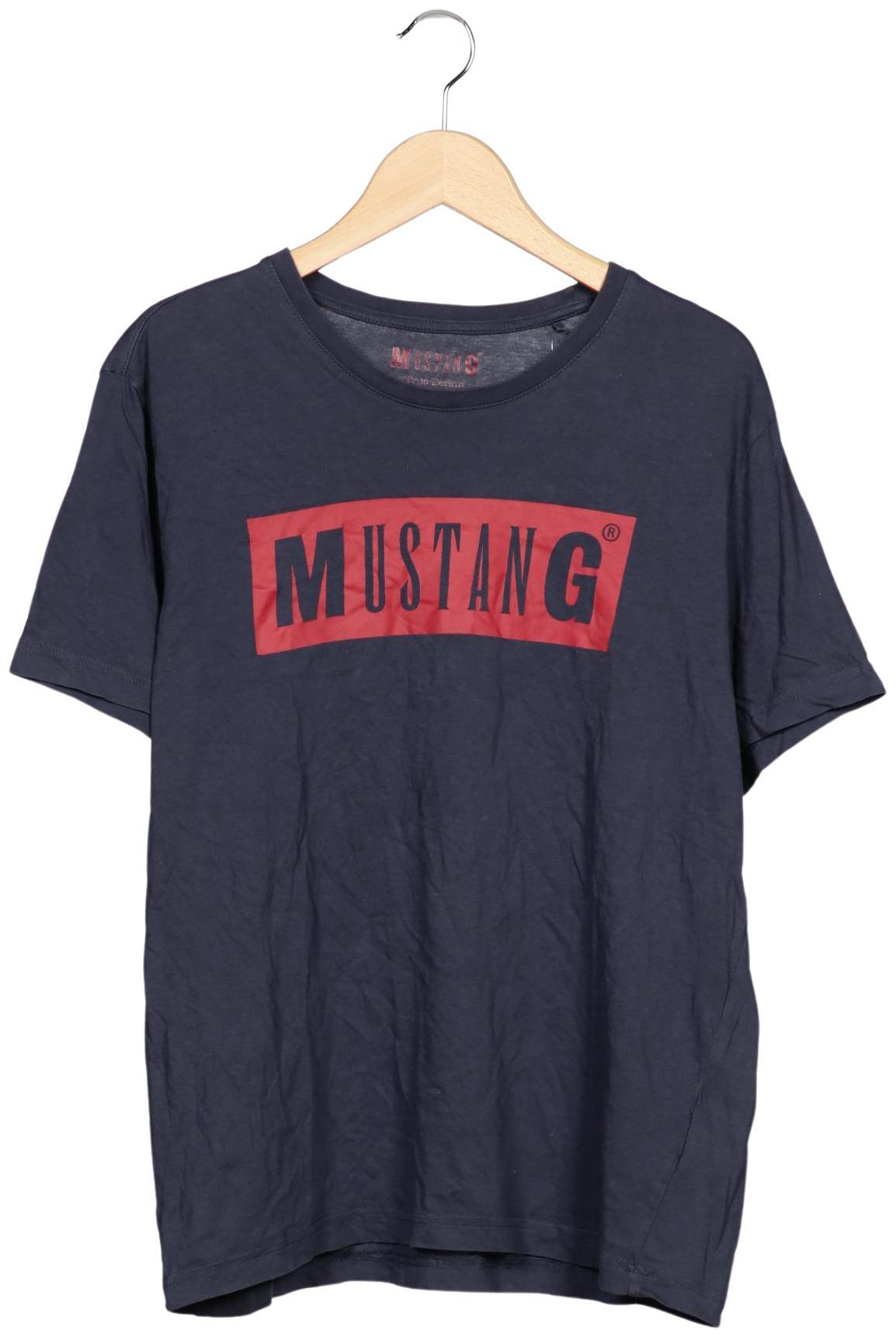 

Mustang Herren T-Shirt, marineblau, Gr. 52