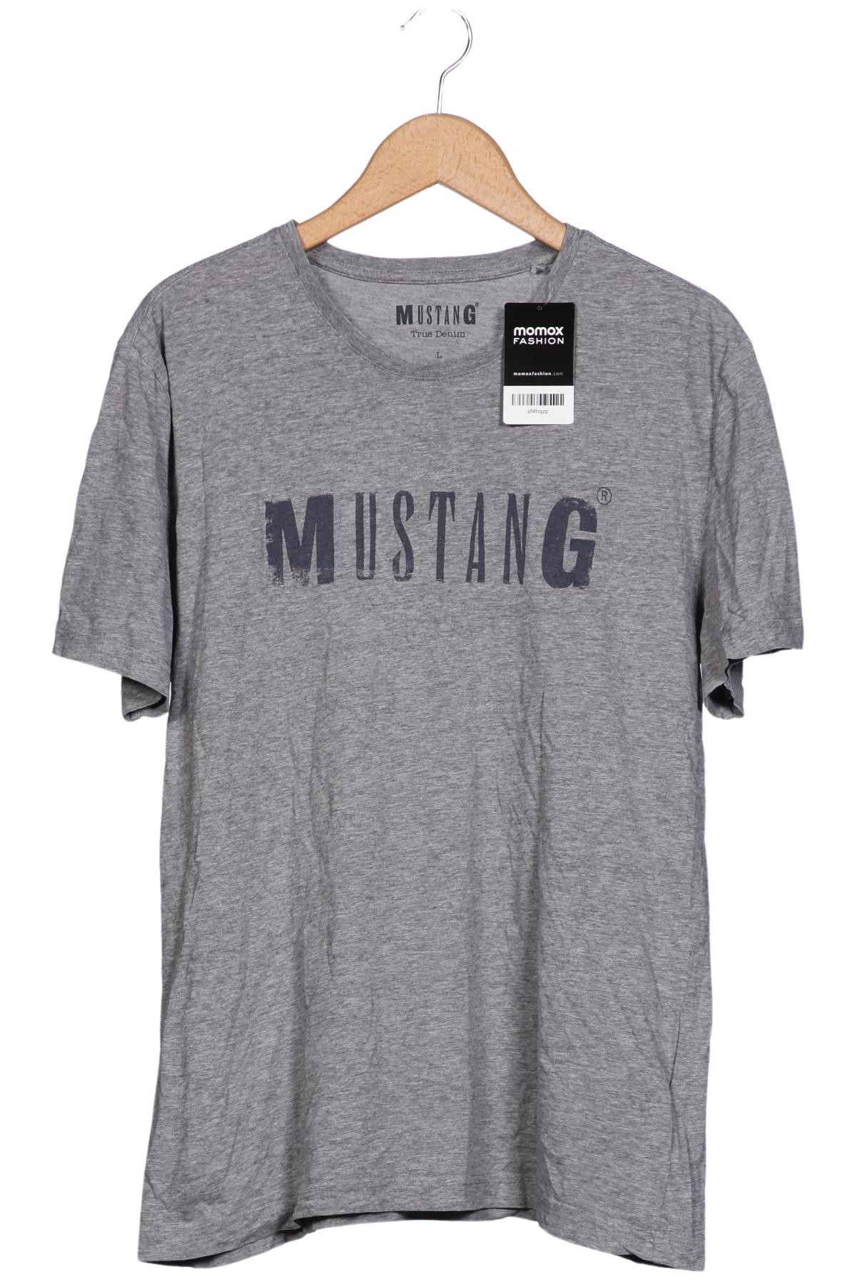 

Mustang Herren T-Shirt, grau, Gr. 52