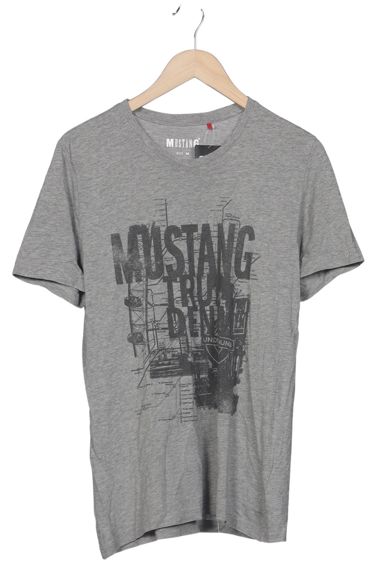 

Mustang Herren T-Shirt, grau, Gr. 48
