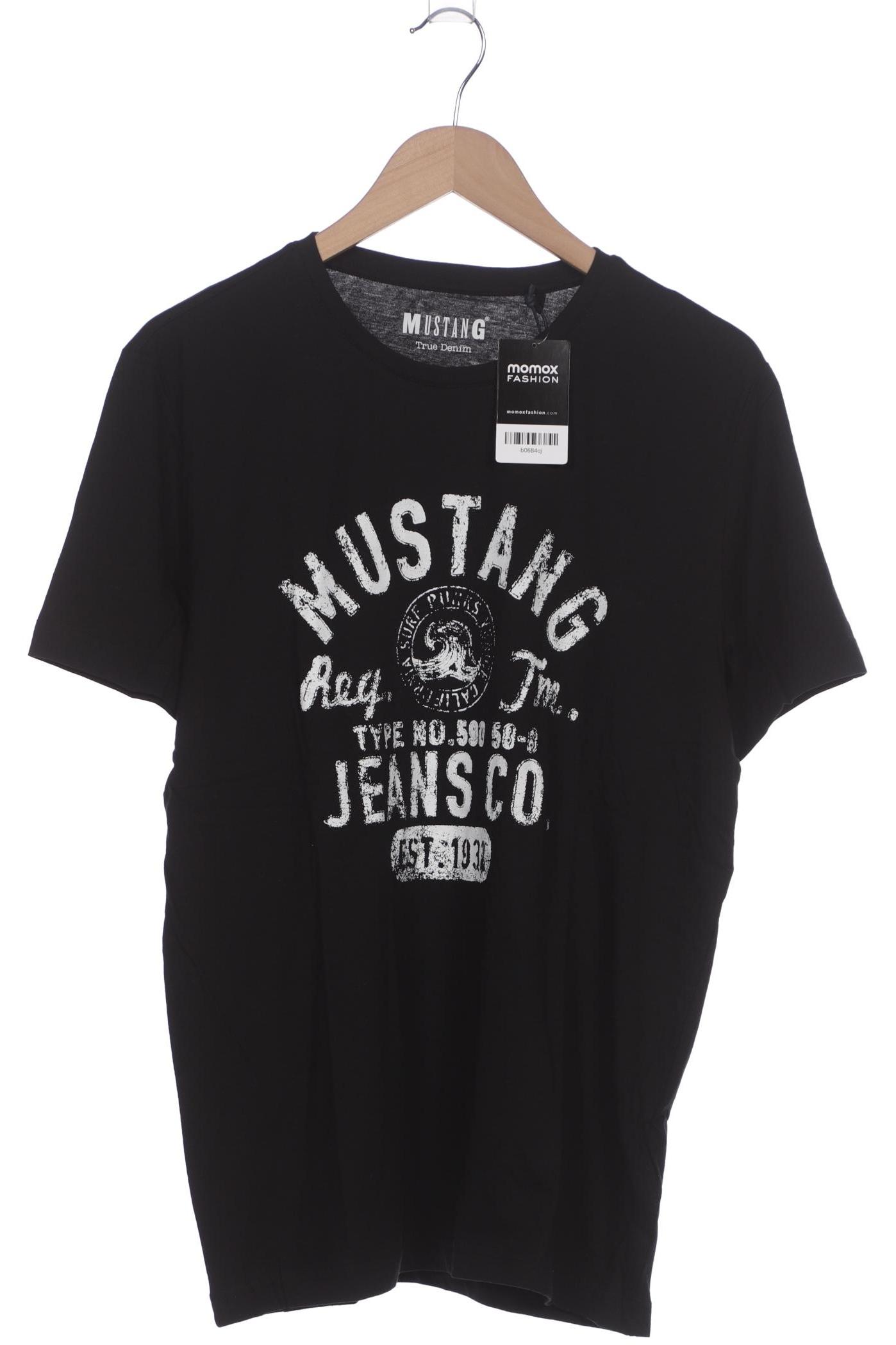 

Mustang Herren T-Shirt, schwarz, Gr. 52