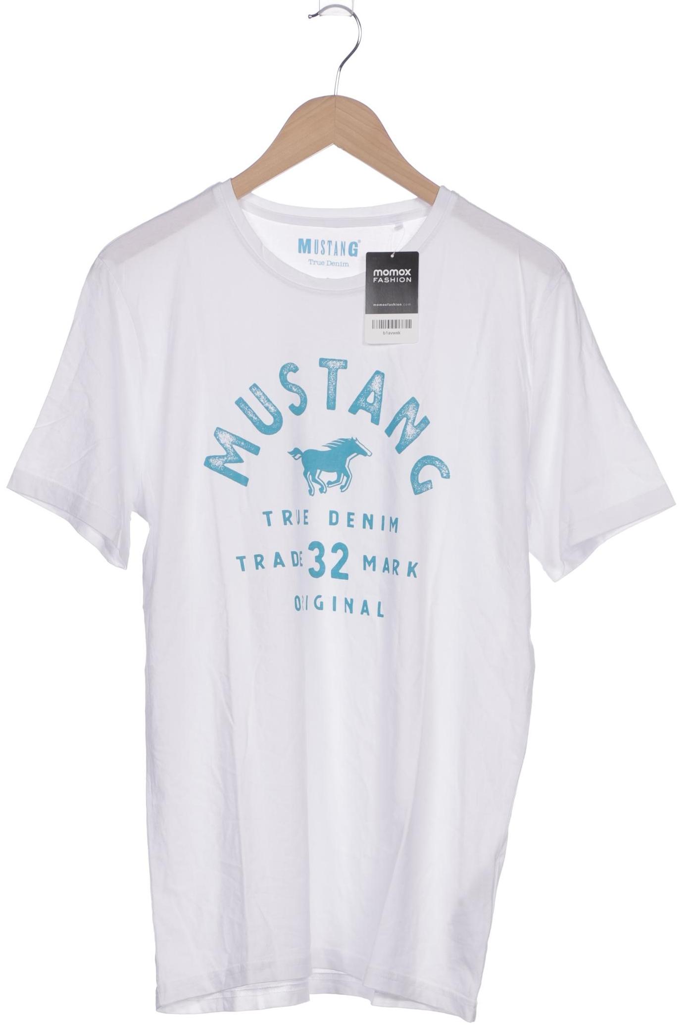 

Mustang Herren T-Shirt, weiß, Gr. 52