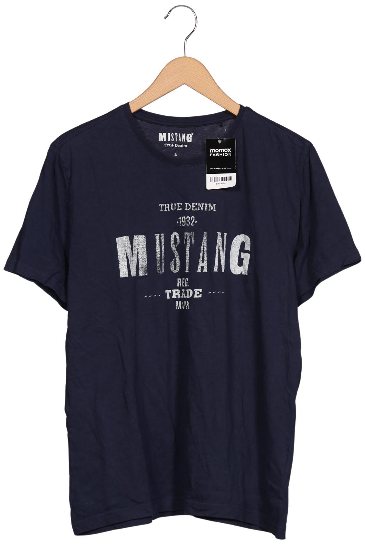 Thumbnail - Mustang Herren T-Shirt, marineblau, Gr. 52