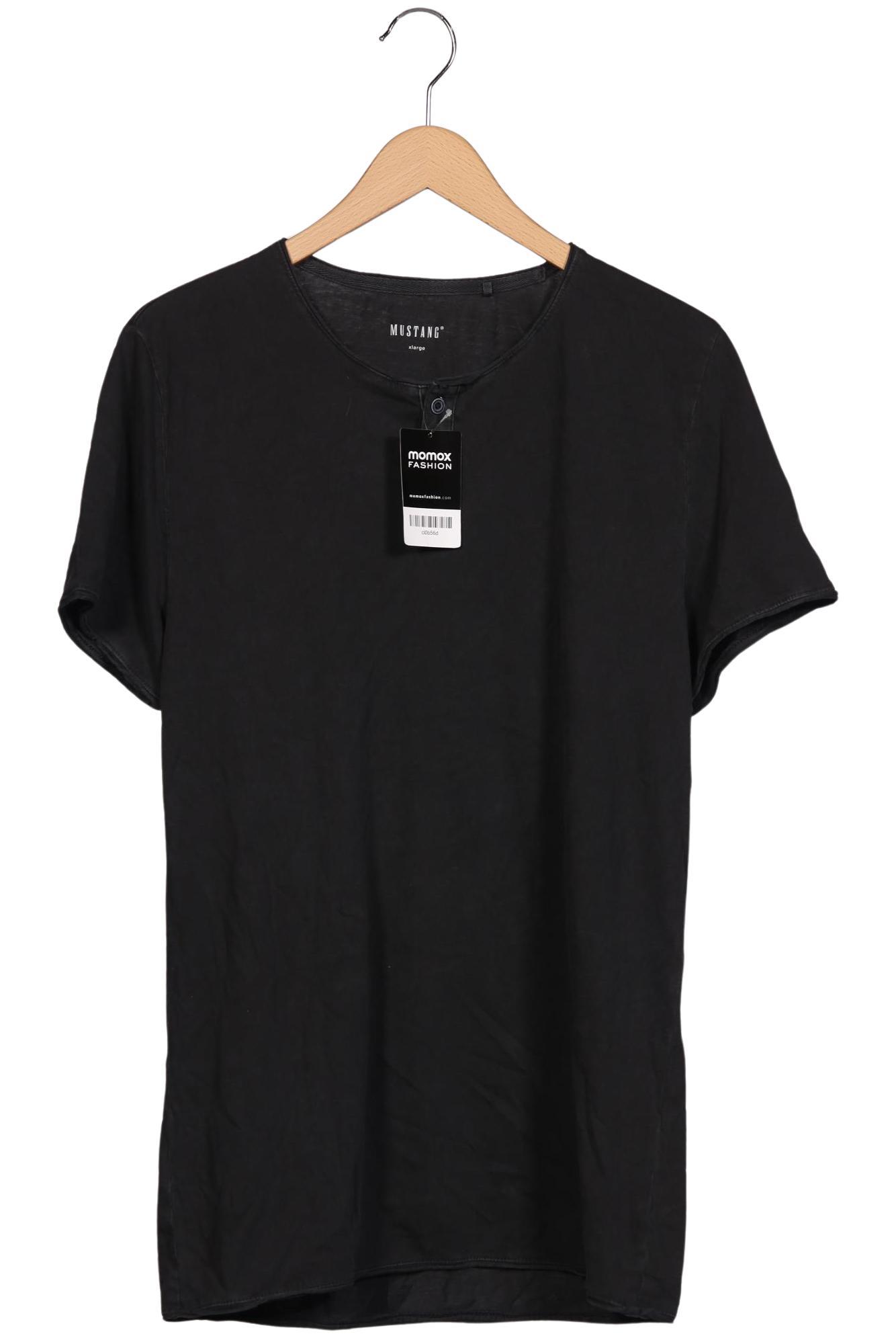 Thumbnail - Mustang Herren T-Shirt, schwarz, Gr. 54