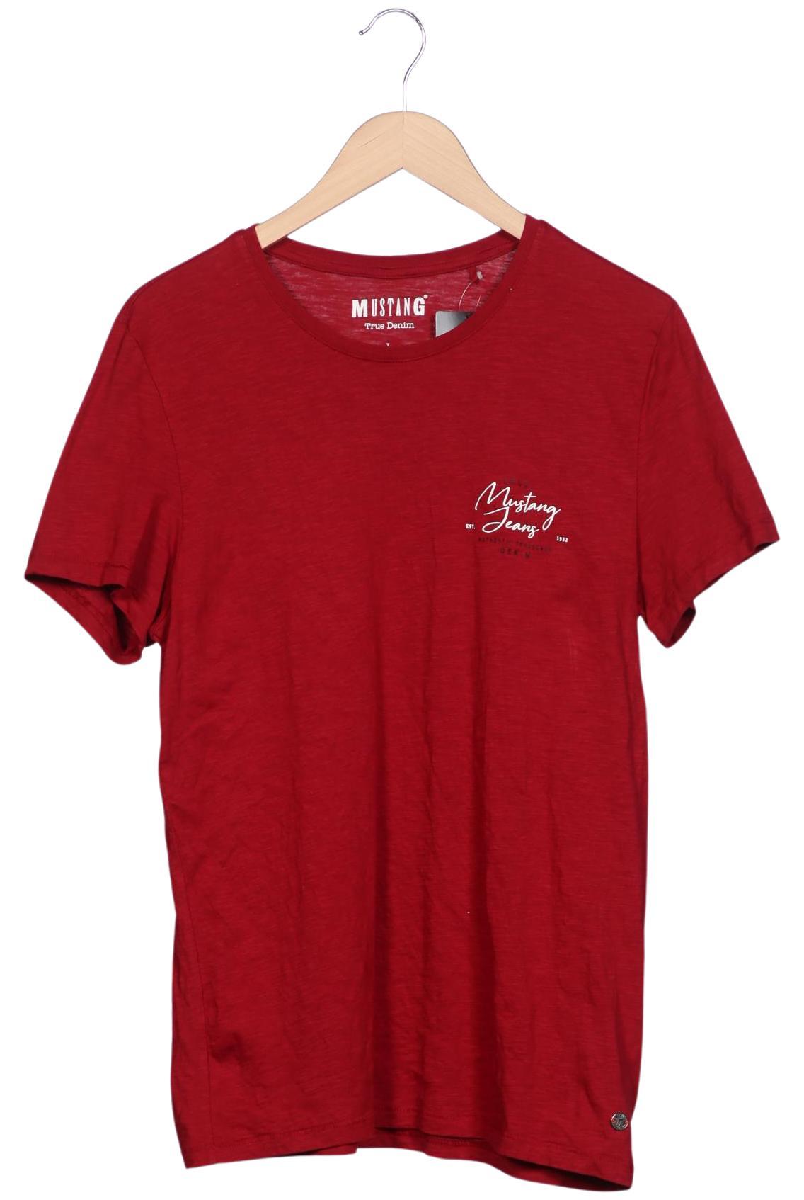 

Mustang Herren T-Shirt, rot, Gr. 52