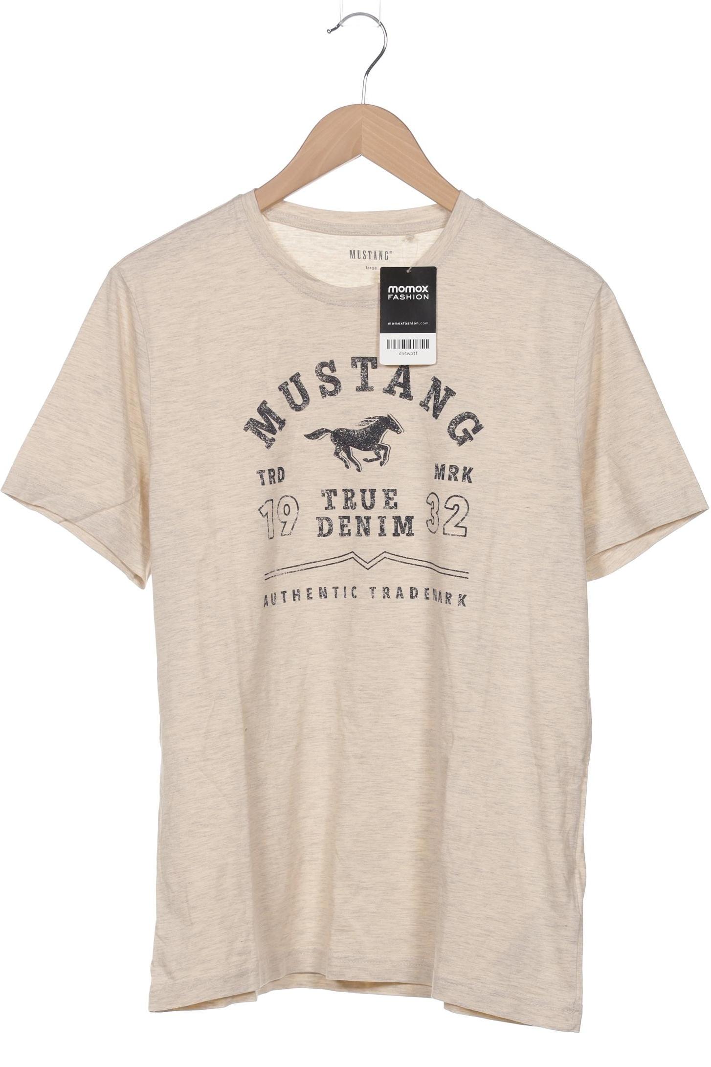 

Mustang Herren T-Shirt, beige, Gr. 52