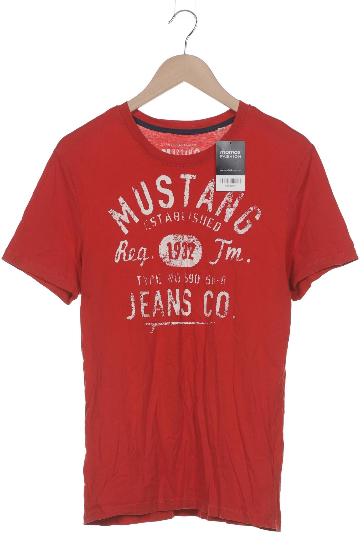 

Mustang Herren T-Shirt, rot, Gr. 46