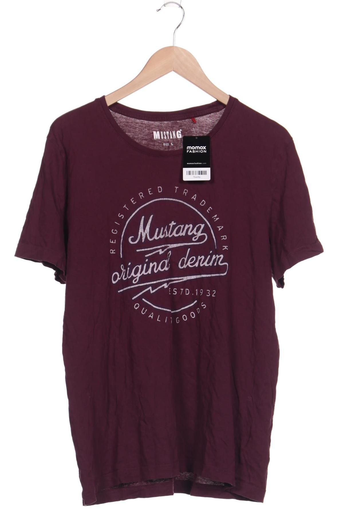 

Mustang Herren T-Shirt, bordeaux, Gr. 52