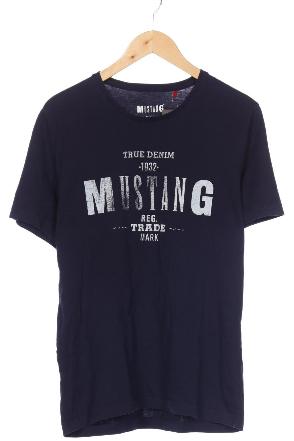 

Mustang Herren T-Shirt, blau, Gr. 52