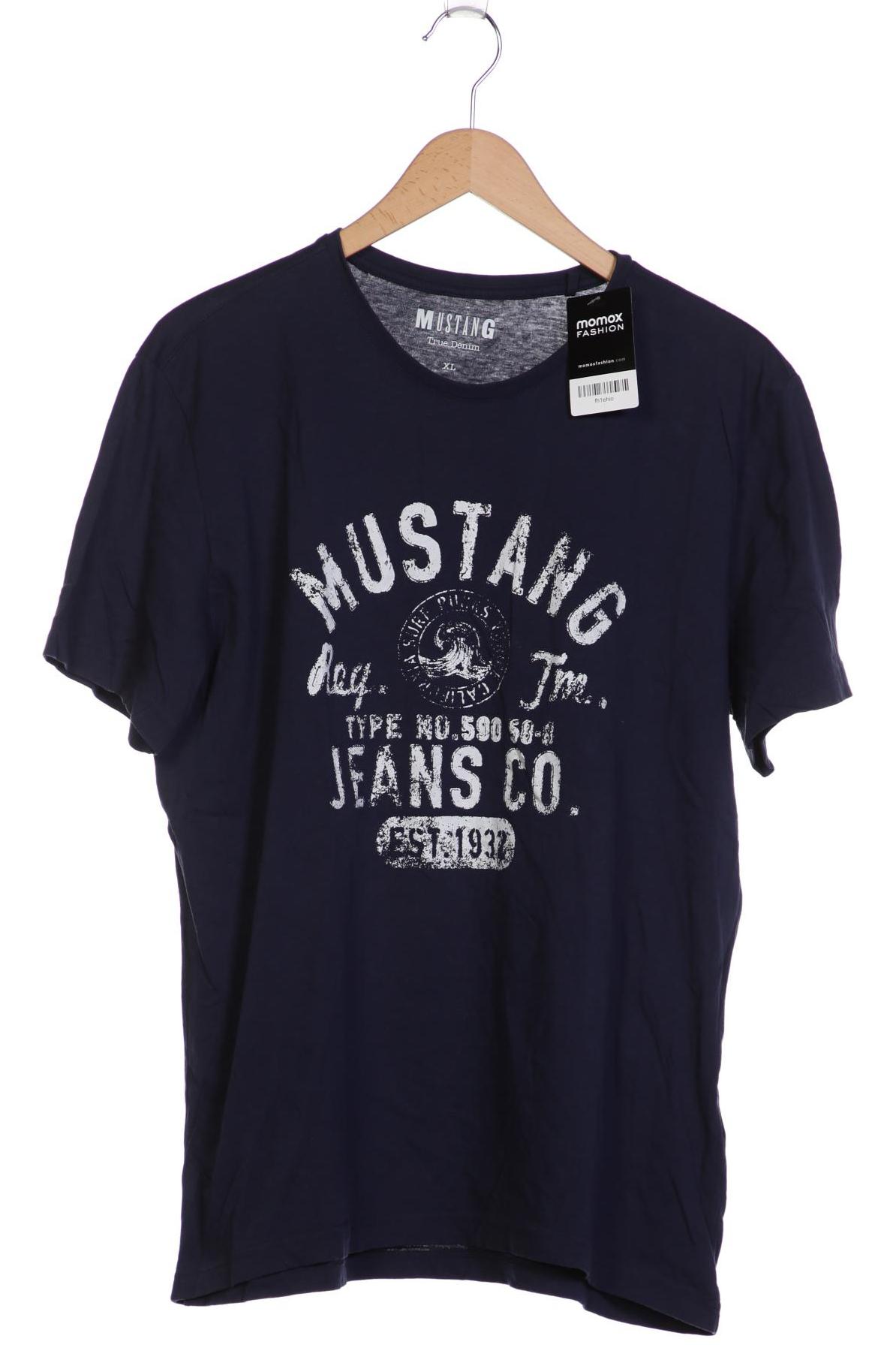 

Mustang Herren T-Shirt, marineblau, Gr. 54