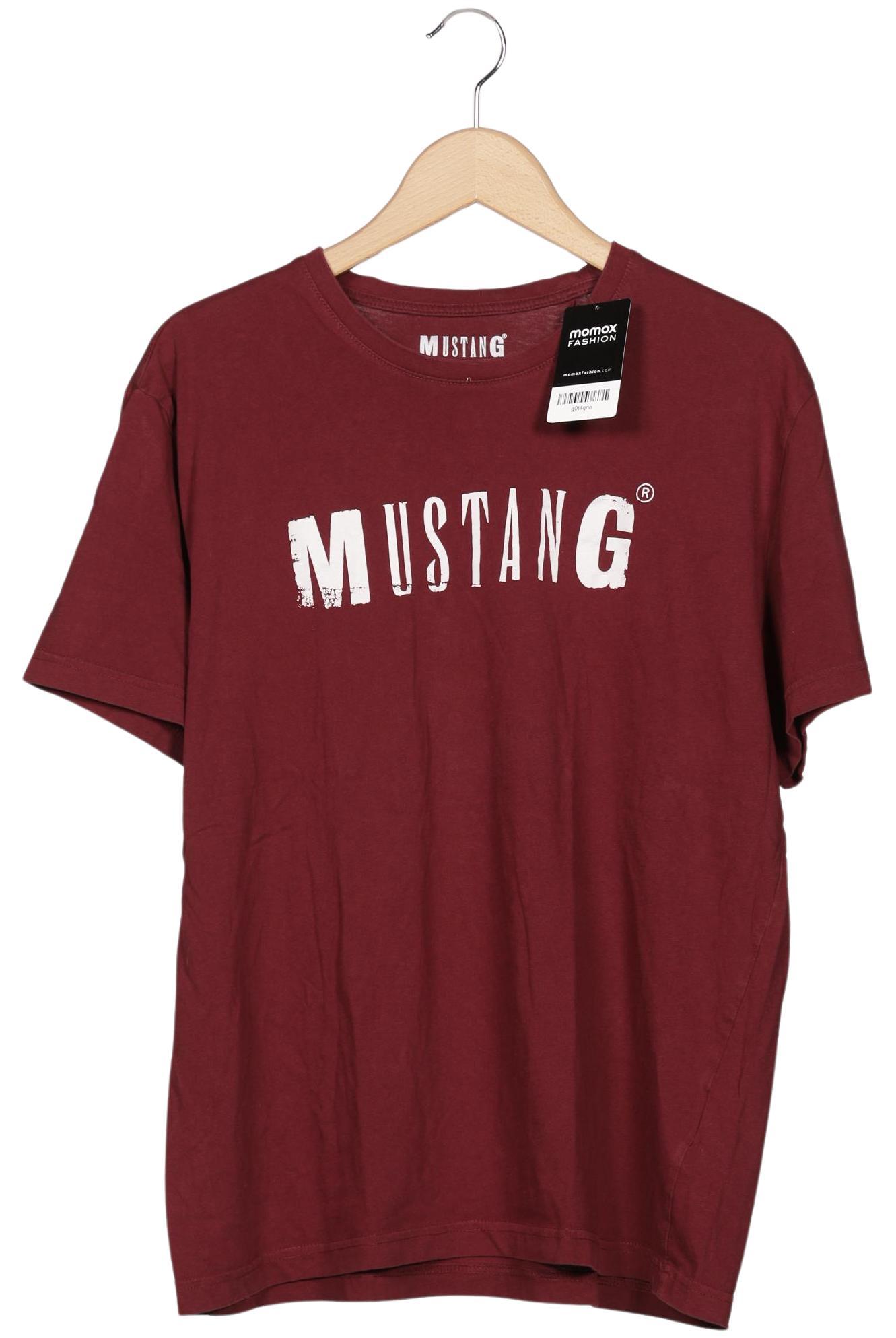 

Mustang Herren T-Shirt, bordeaux, Gr. 54