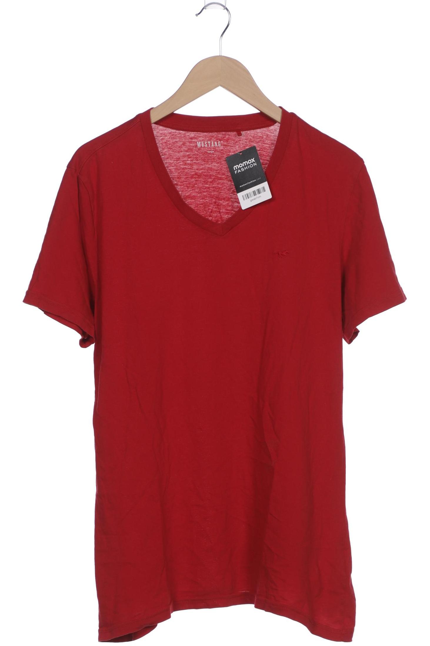 

Mustang Herren T-Shirt, rot, Gr. 52