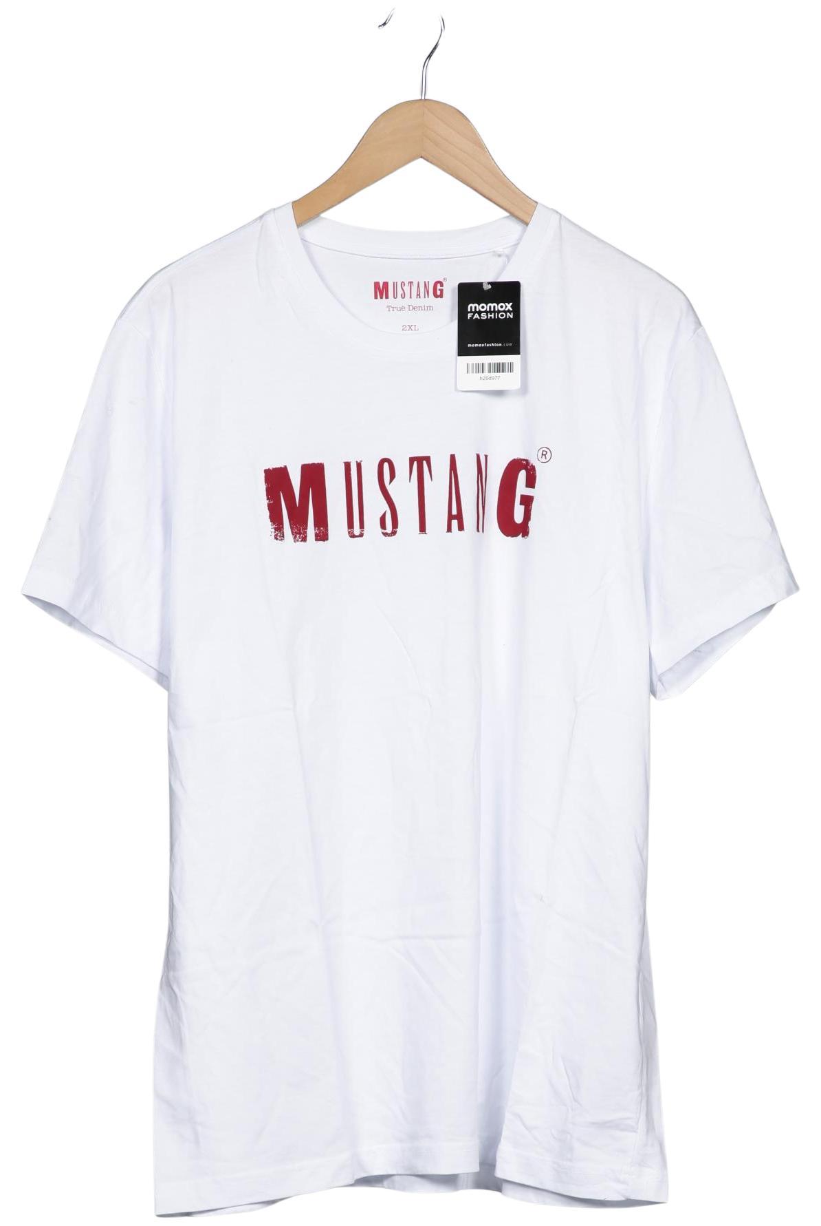 

Mustang Herren T-Shirt, weiß, Gr. 56