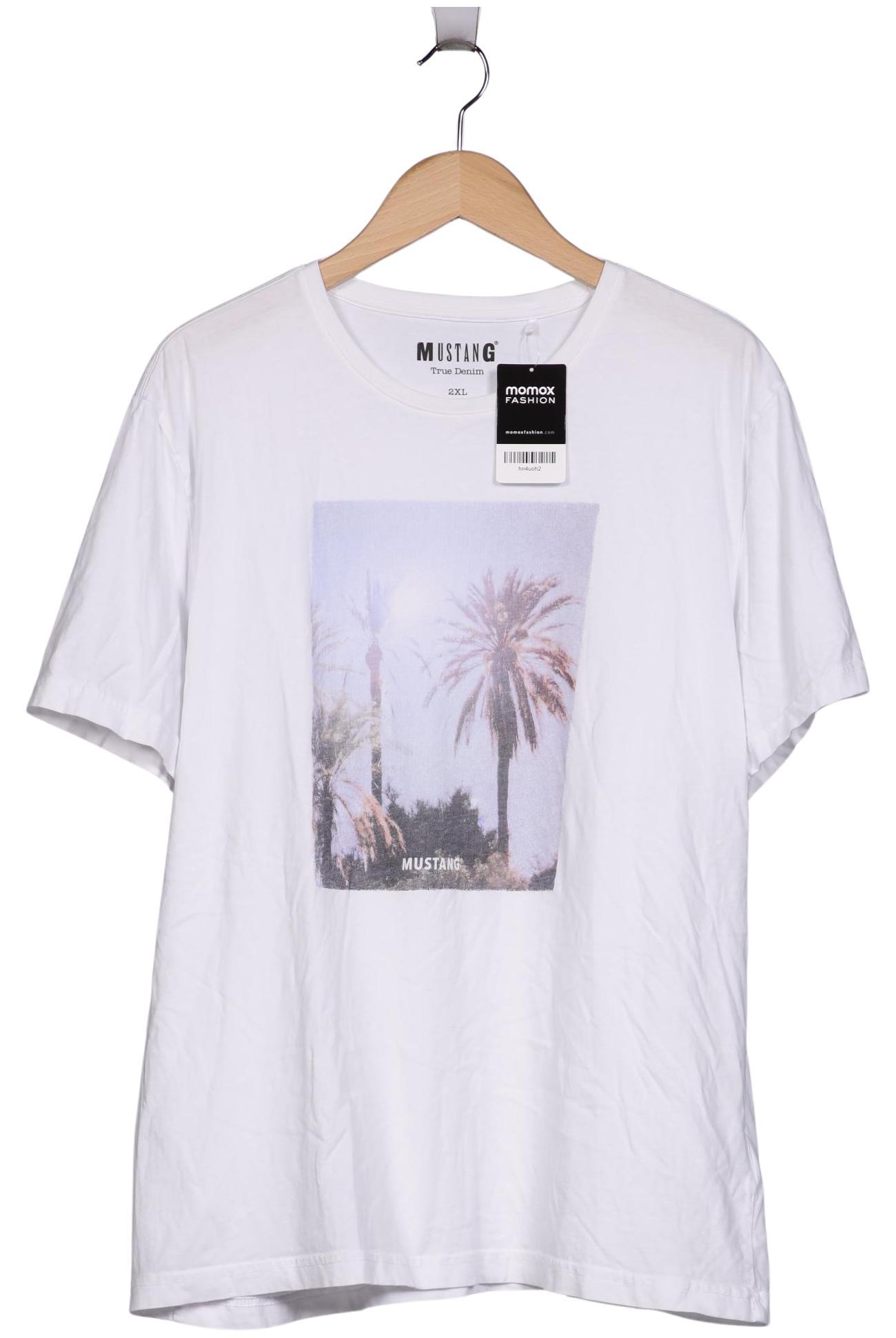 

Mustang Herren T-Shirt, weiß, Gr. 56